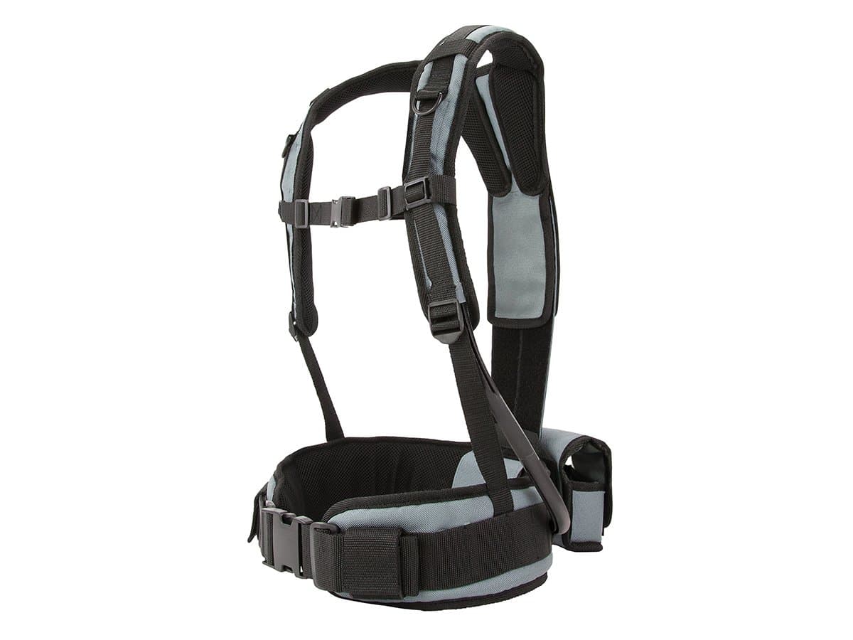 Pro-Swing 45 Harness for Garden Metal Detector Black