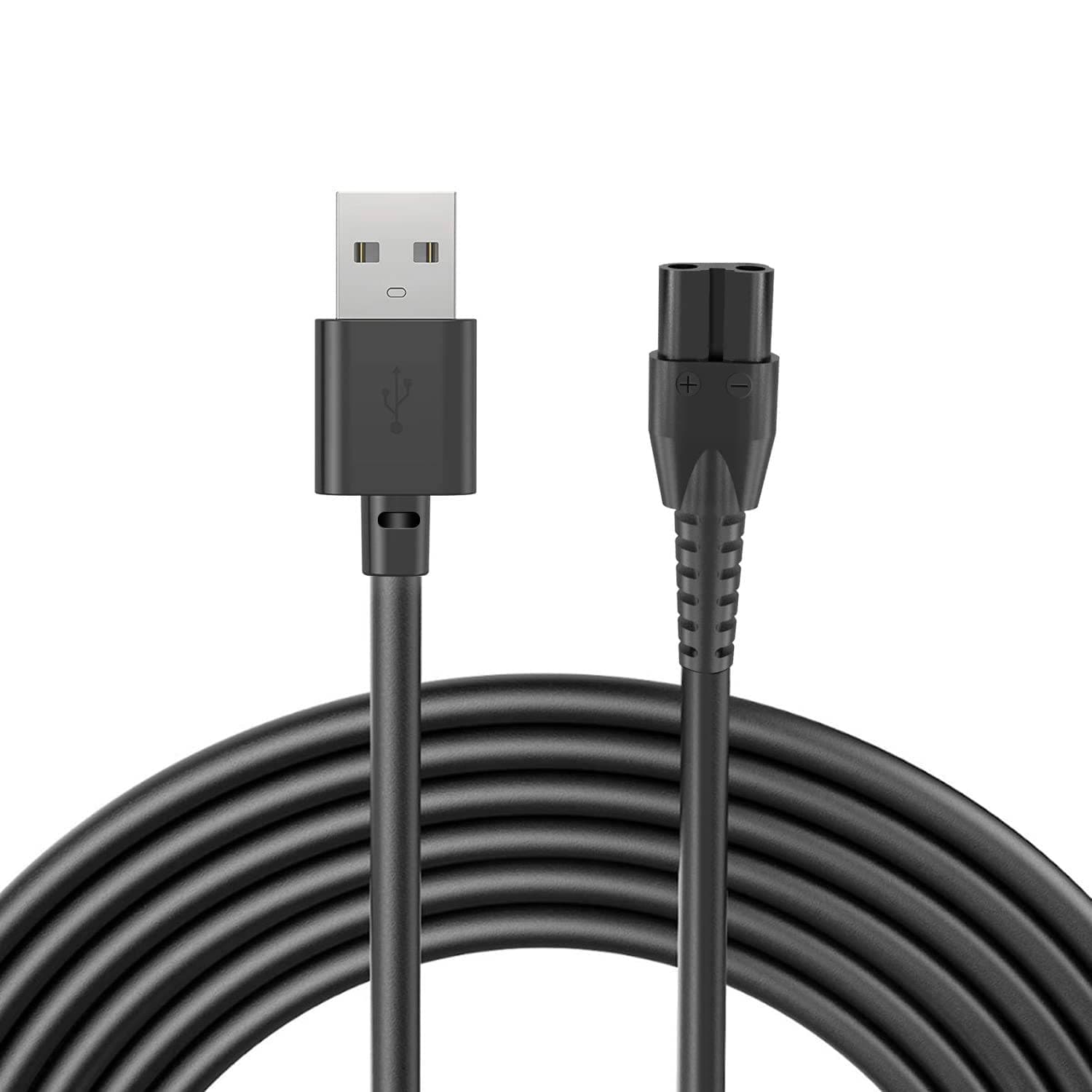 Meridian Trimmer Charger Replacement for Meridian Grooming Shaver Trimmer Charger Cold 5V USB Charging Cable