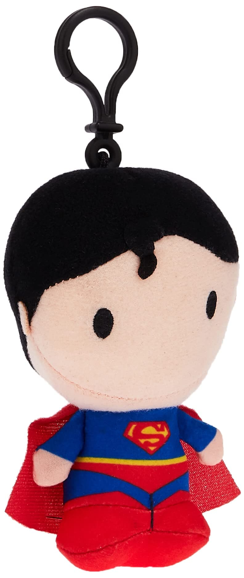 DC Maxx YuMe, Justice League Chibi Superman Clip on Plush, 4 inches, 19240
