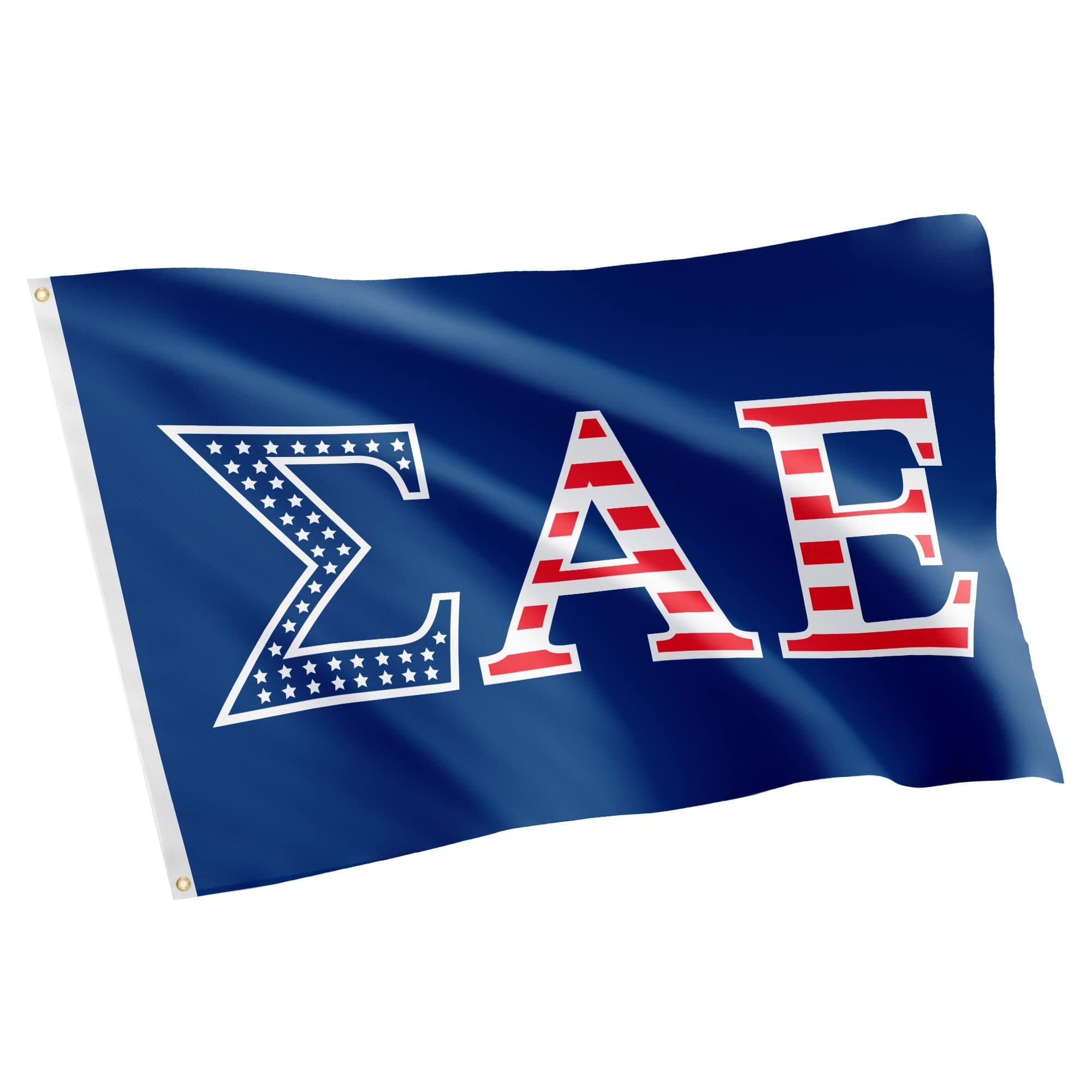 Desert Cactus Sigma Alpha Epsilon USA Letter Fraternity Flag Greek Banner 3 feet x 5 feet Sign Decor SAE (Flag - USA)