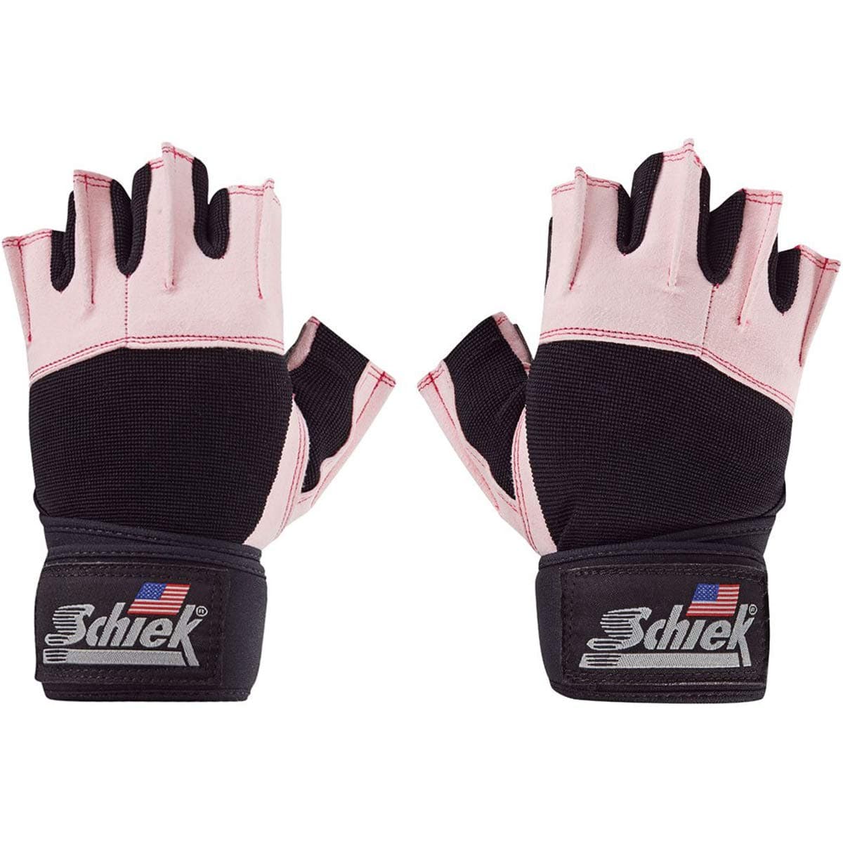 SchiekSports Model 540 Womens Gloves - Pink Weightlifting Gloves for Women