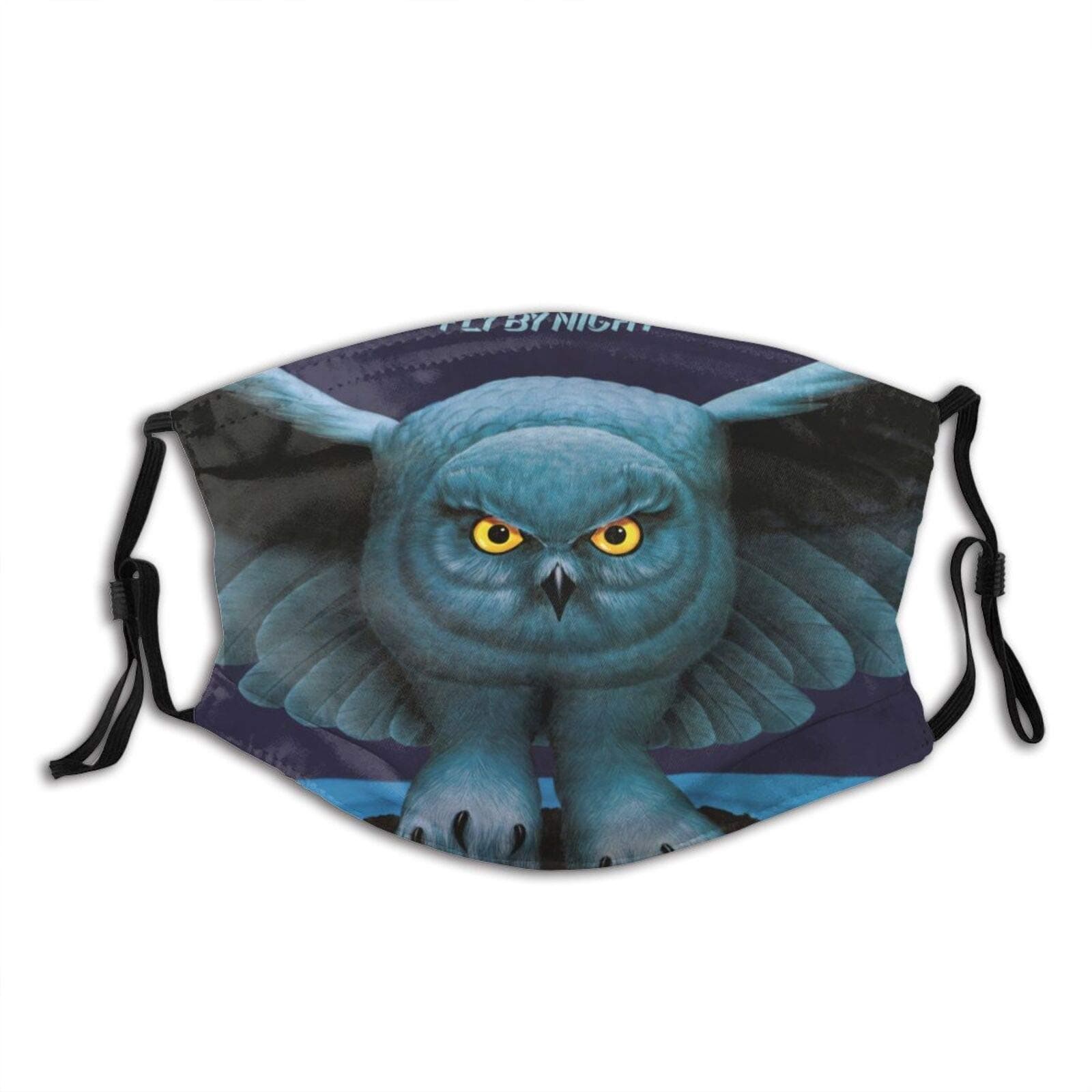 AdamBGeorge Rush Band Fly by Night Outdoor Bandanas,Dustproof Scarf,Face Cover,Decorative Masks,Mouth Guard,Balaclava,Neck Gaiter