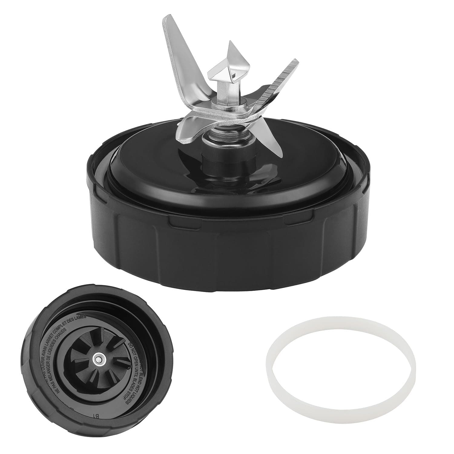 Replacement Blade for Ninja Blender Accessories, 7-Fins Blender Blade Compatible with Nutri Ninja Foodi Power Blender SS300, SS300C, SS351, SS351C, SS351TGT, CO351B, SS100, SS101, SS101C, SS101TGT