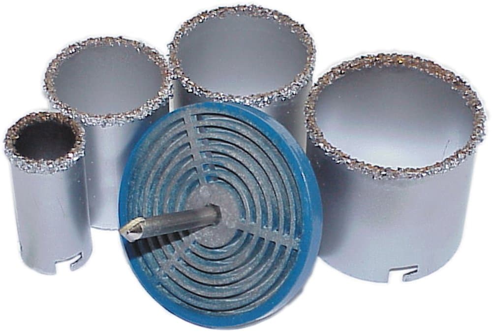 HAROMAC08006000SB Hole Saw Set, Silver/Blue, 6-Piece