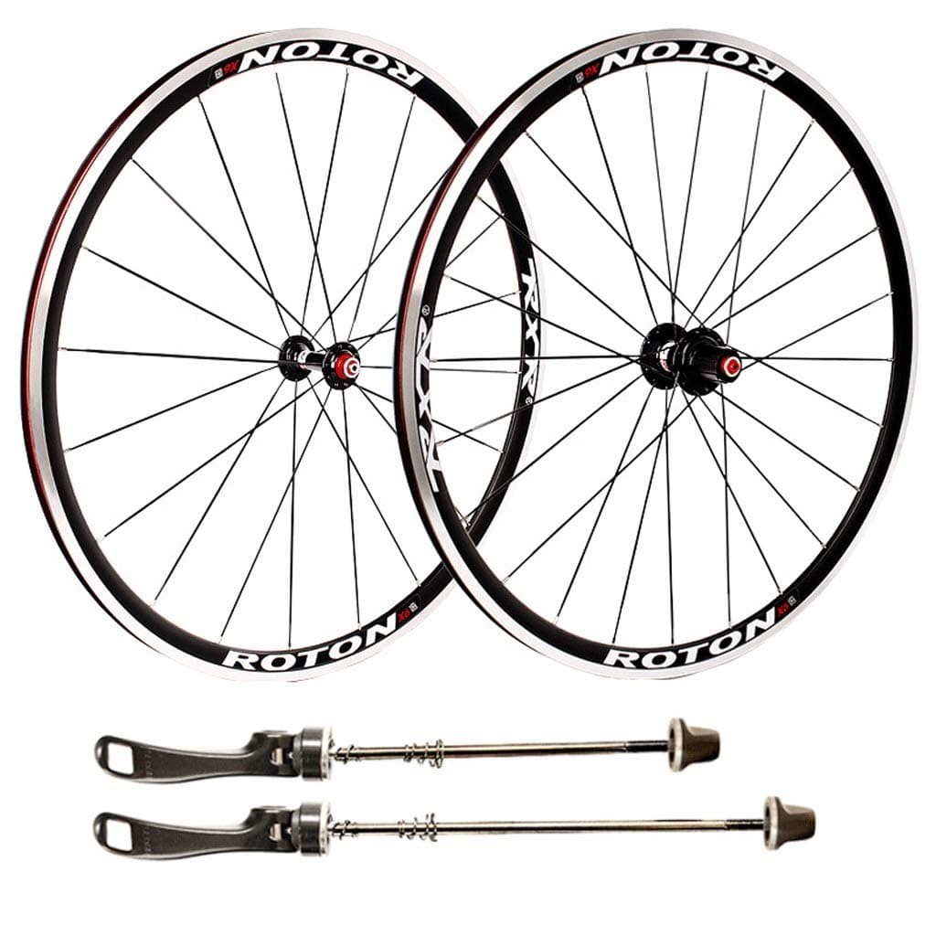 ZNND Cycling Wheels 700c Road Racing Bike Double Wall Wheelset Sealed Bearing Hub 8/9/10 Speed