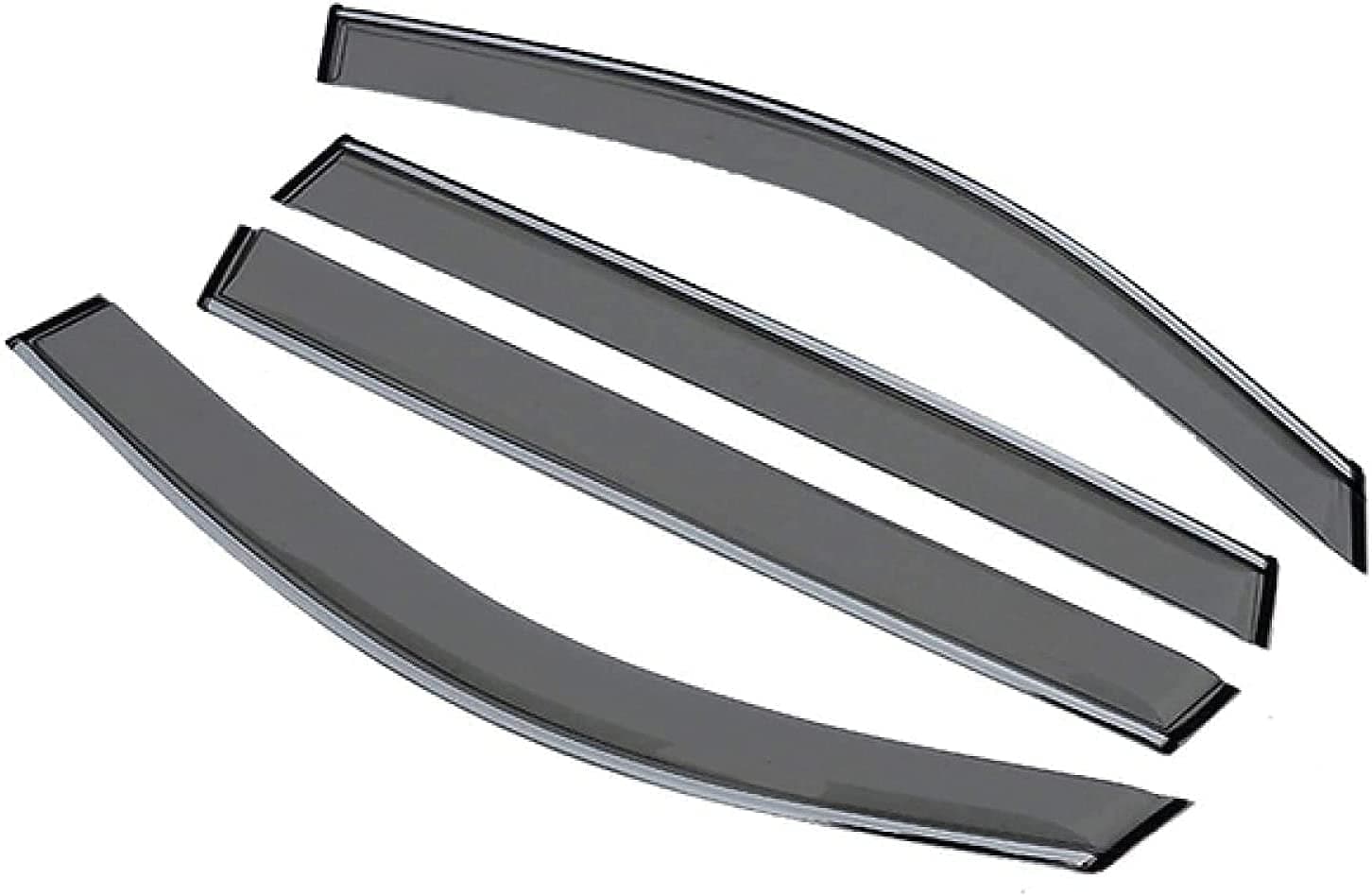 Acrylic Car Wind Deflectors for Mitsubishi Pajero Sport 2013-2018, for Vehicle Side Windows Visor Rain Sun Guard Vent Accessories