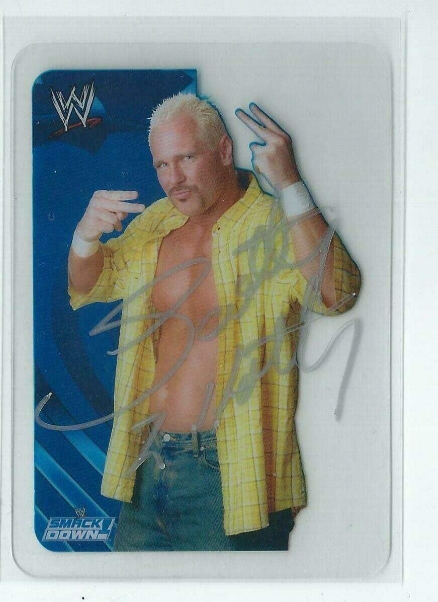 Scotty 2 Hotty Signed 2005 WWE Smack Down Lamincards Card #022 - Autographed Wrestling Cards