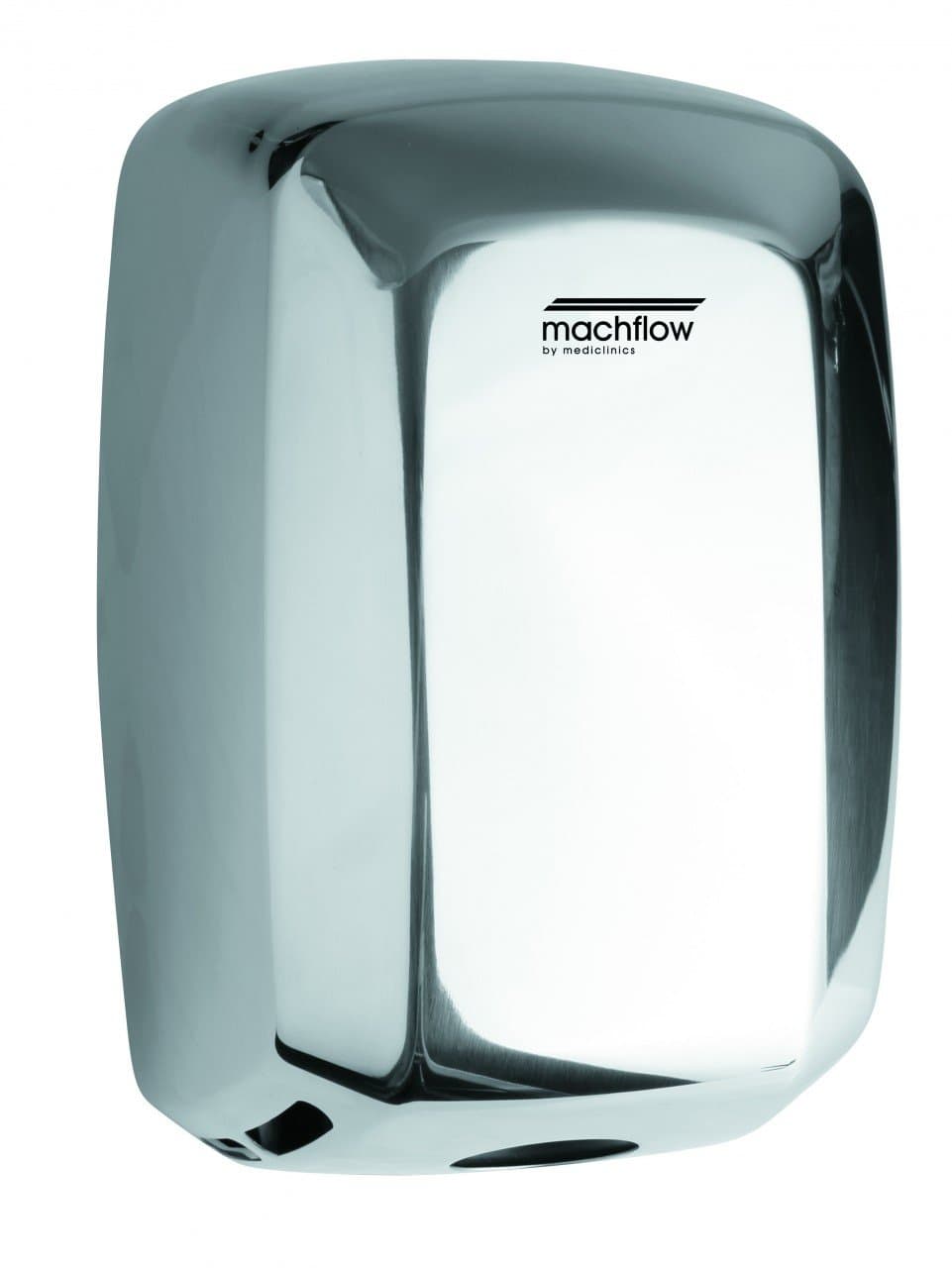 Saniflow M09AC Machflow High Speed Commercial Stainless Steel Hand Dryer, One-Piece Stainless Steel Cover, Bright Finish