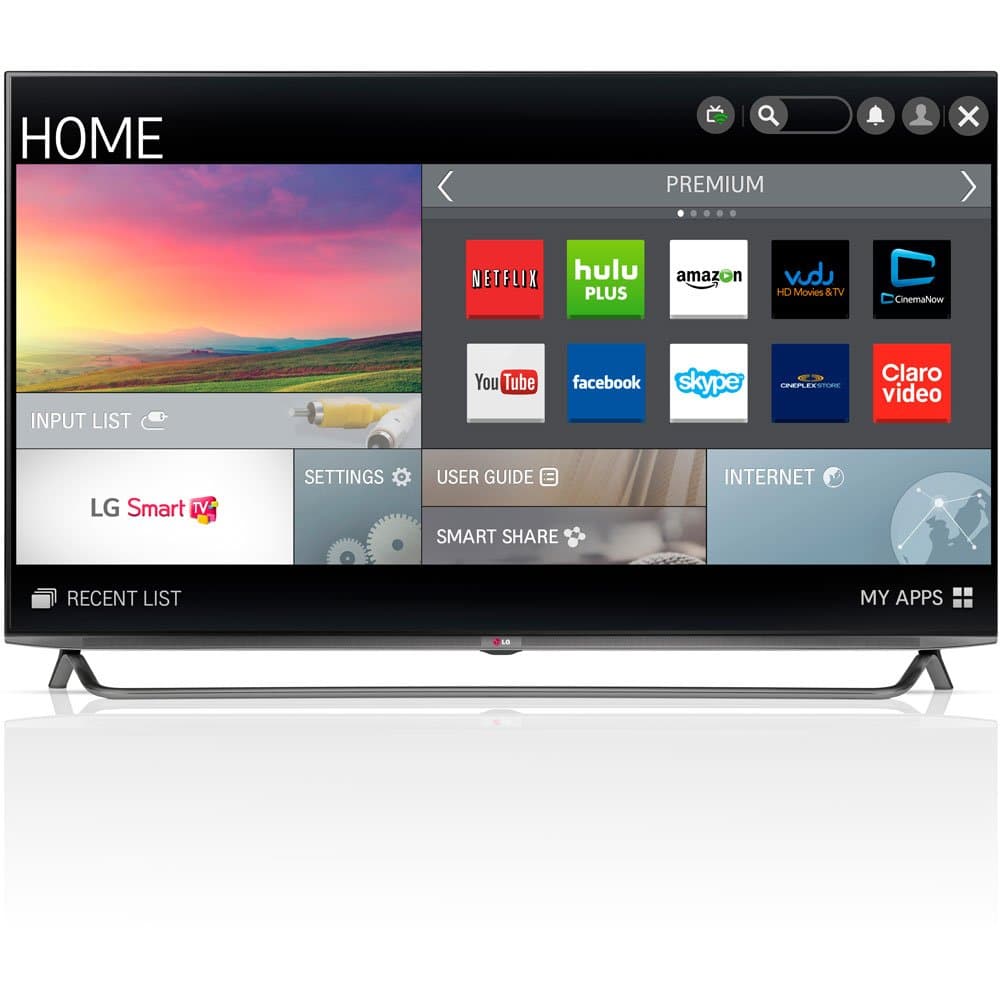 LG Electronics 65UB9200 65-Inch 4K Ultra HD 120Hz Smart LED TV (2014 Model)