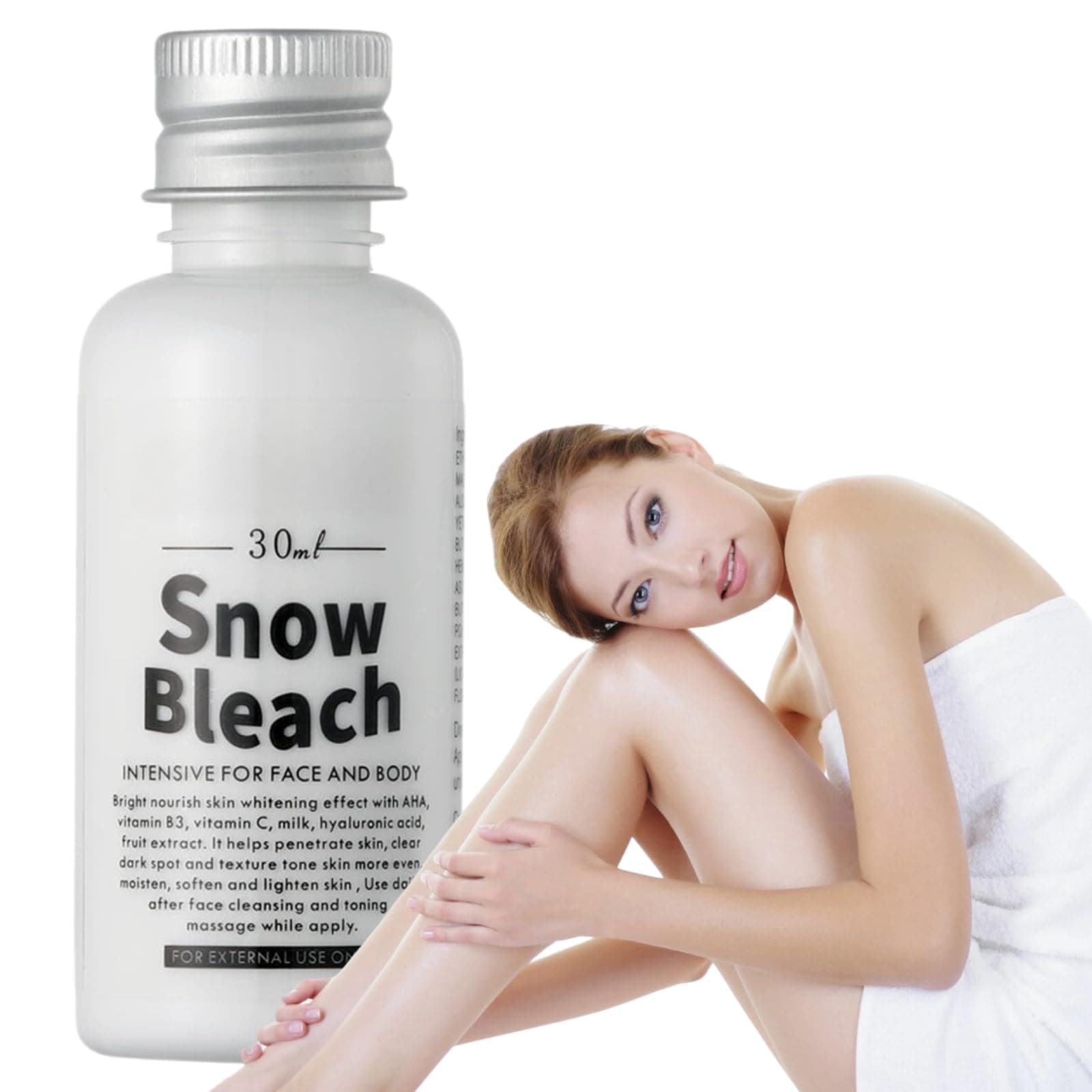 Skin Bleaching Cream - Body Cream for Women - Whitening Body Lotion for Intimate Area - Skin Lightening Creams For Underarm - Snow Bleach Creams for Private Part - Deep Hydration