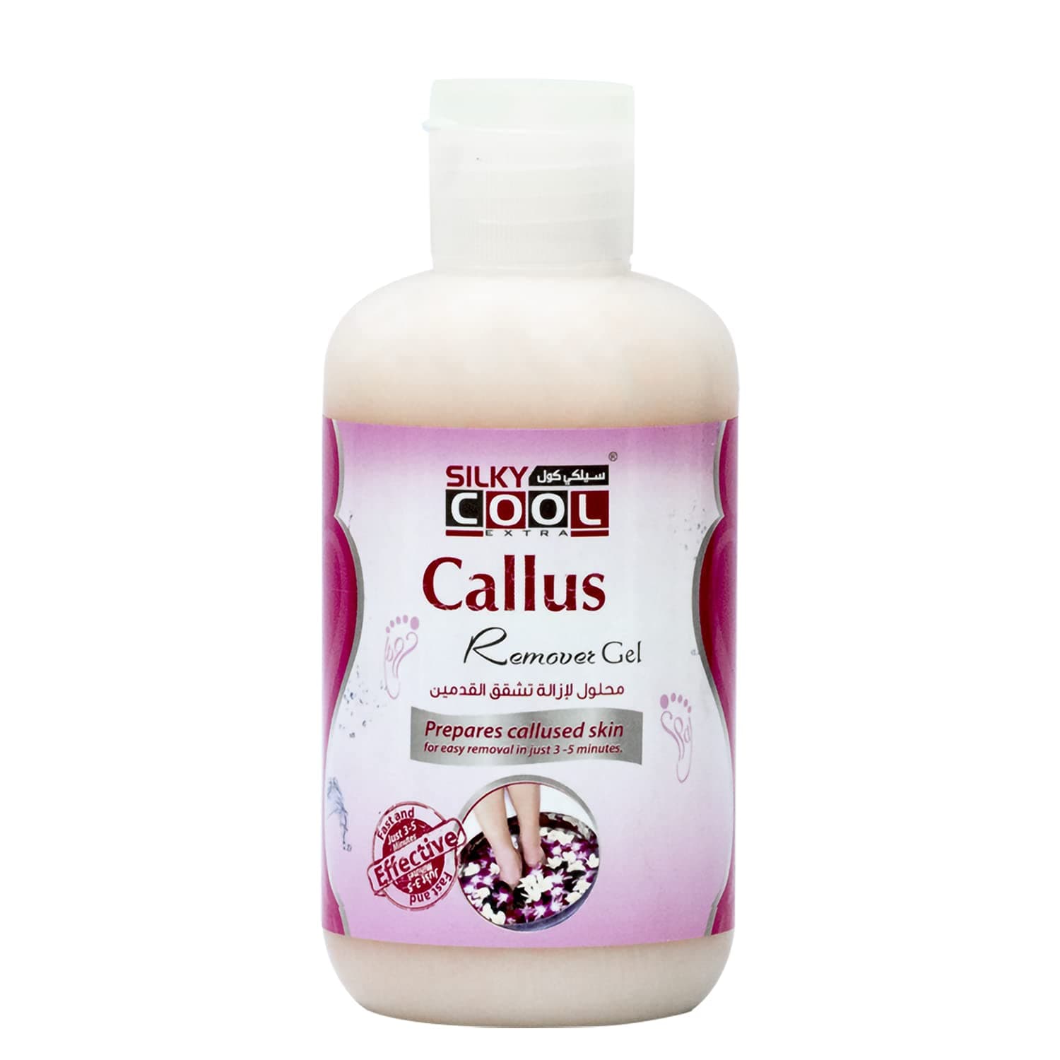 PILOT Silky Cool Callus Remover | Anti Crack Gel Treatment For Feet Curing Cuticles, Corn & Removing Callus Pedicure Treatment - Works In 5 Minutes - (Size 250 ml)