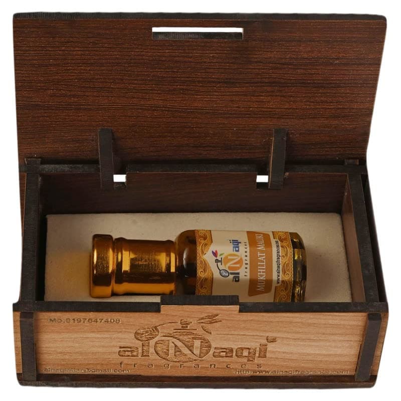 Alnaqi Mukhllat Maliki Attar-6Ml| Alcohol Free| Pack Of 1 | Original & Long Lasting Fragrance | Most Wanted Arabian Aroma |Unisex |