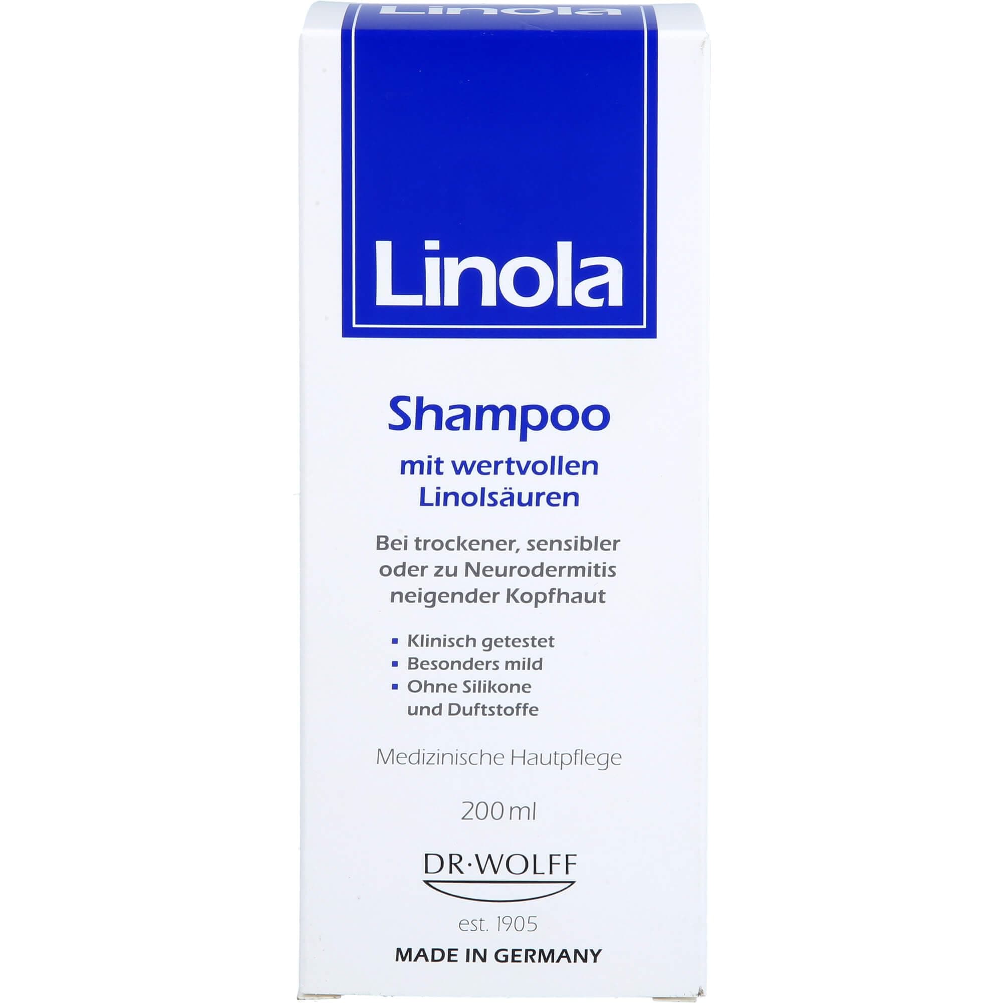 Linola Shampoo 200ml – For Dry, Sensitive or eczema prone skin