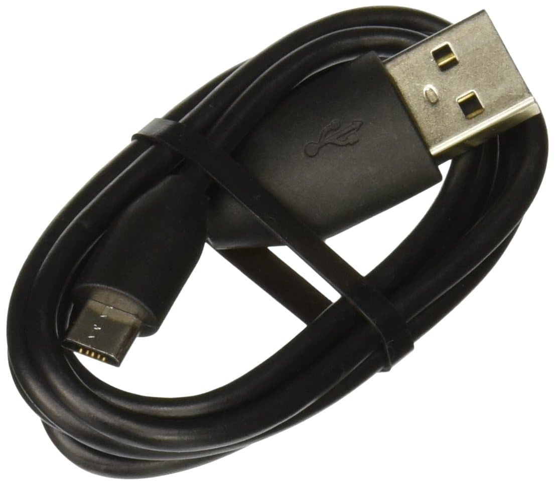 OEM Micro-USB Data Charging Cable for HTC One M8 and Other Smartphones - Non-Retail Packaging - Black