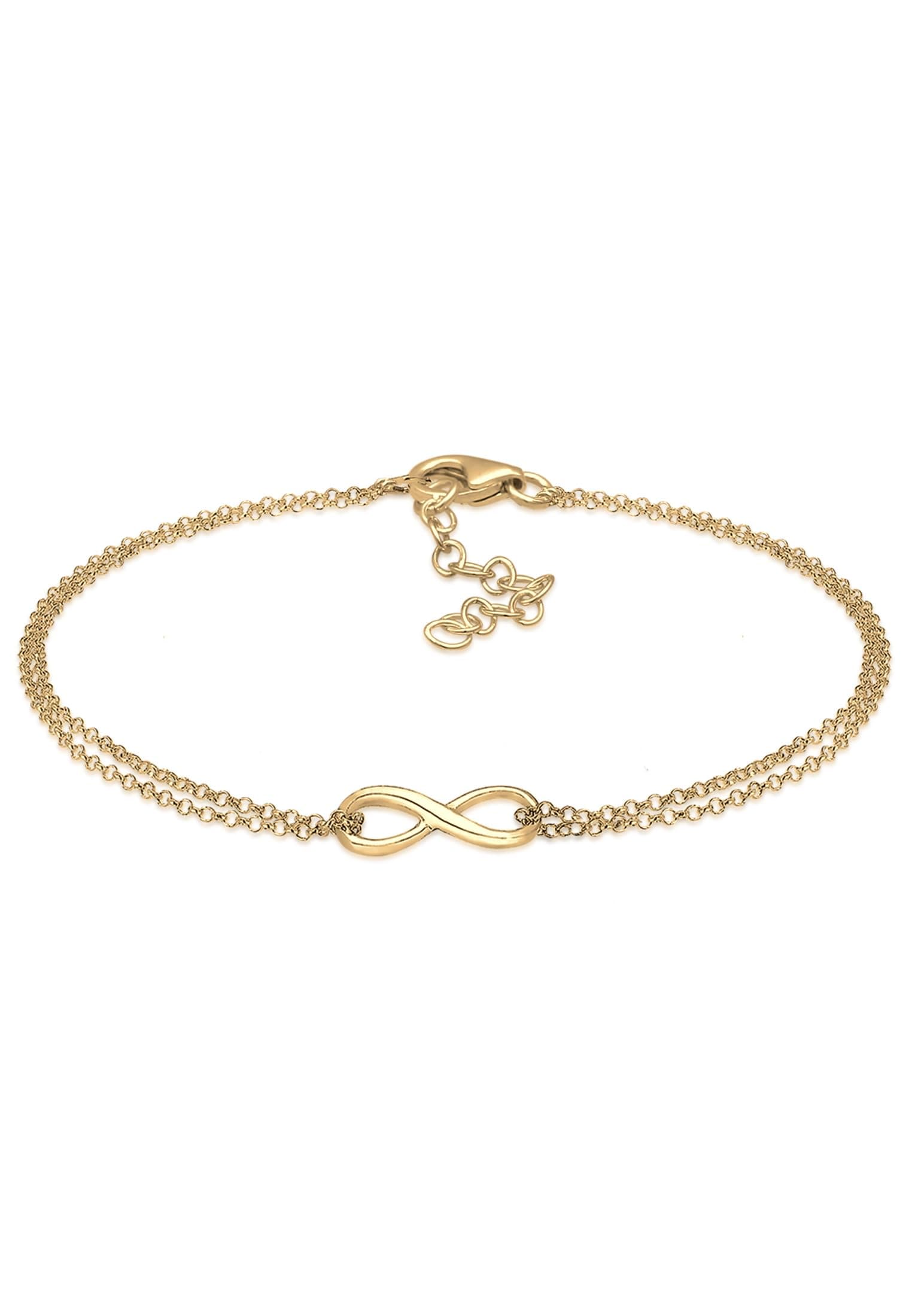 Bracelet Women Infinity Symbol Trend in 925 Sterling Silver