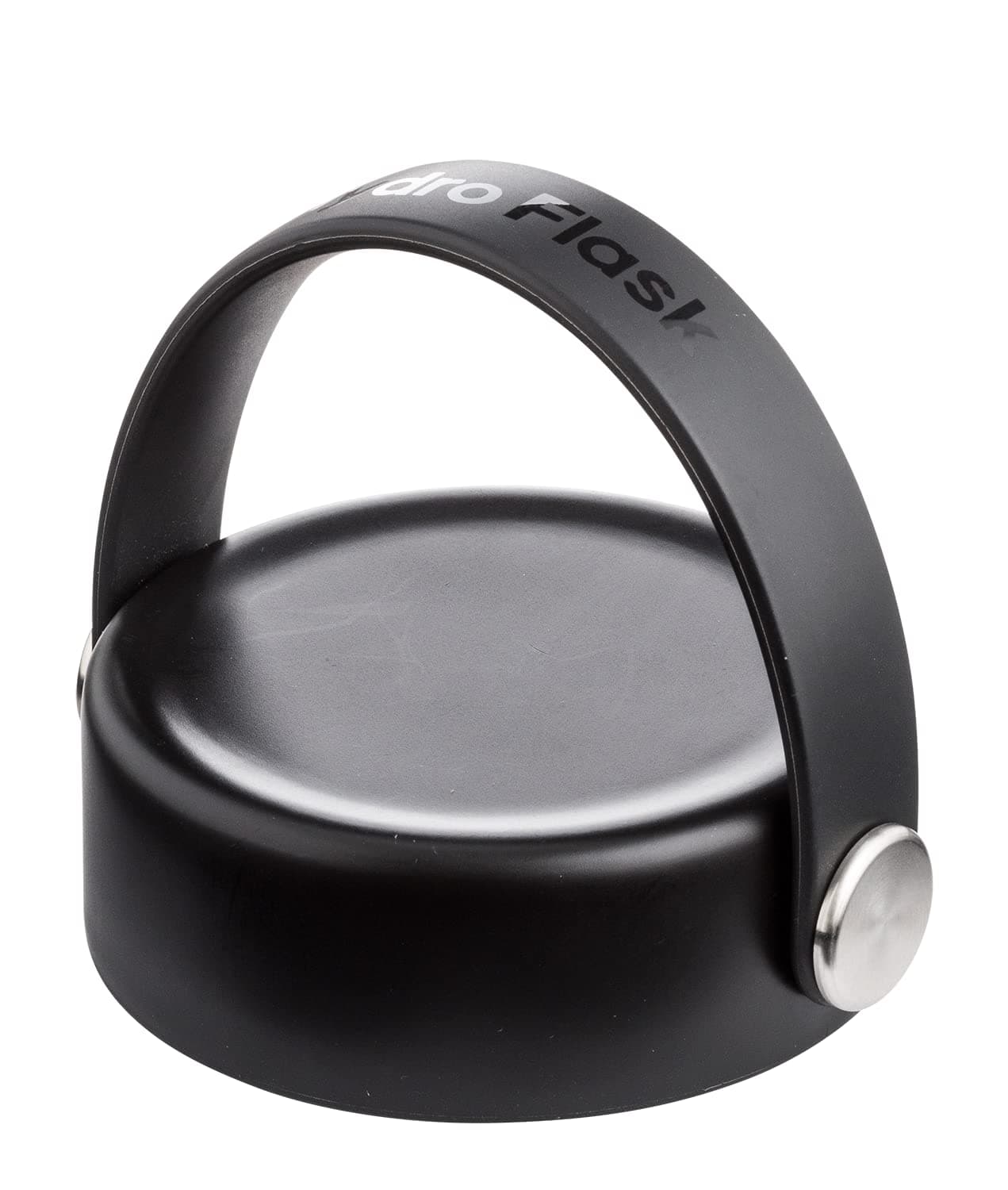 Hydro Flask - Flex Cap for Wide Mouth - Leakproof - Honeycomb Insulated Cap with Flex Strap for Easy Carrying - Black