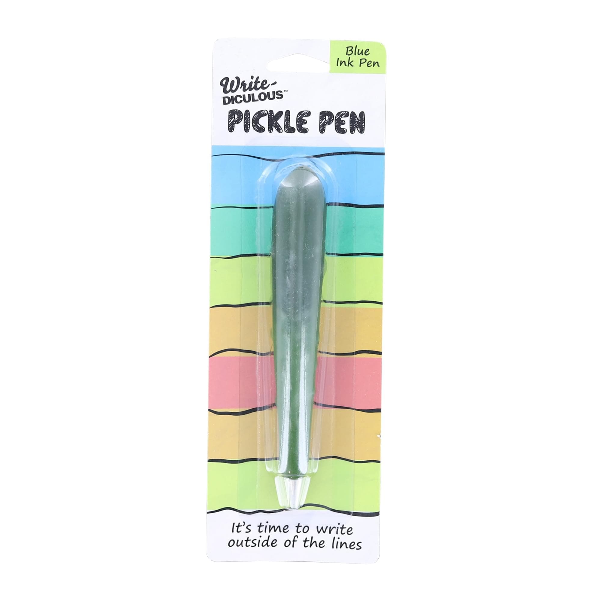 NMR Distribution ICUP Write-DICULOUS Pickle Pen | Blue Ink