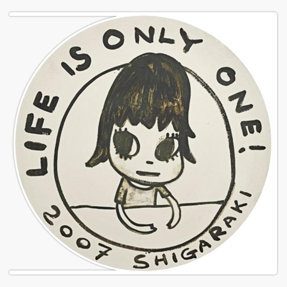 Yashitomo Nara Sticker Vinyl Waterproof Sticker Decal Car Laptop Wall Window Bumper Sticker 5"