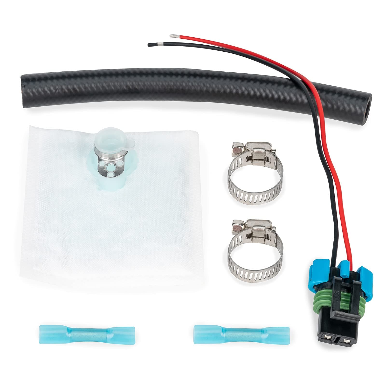 WEILEITE Installation Kit Fit For Walbro 450LPH 525LPH Fuel Pump Install Kit F90000285 F90000267 F90000274 F90000295 TIA450-2 Replaces 400-1168 400-0085 125-190