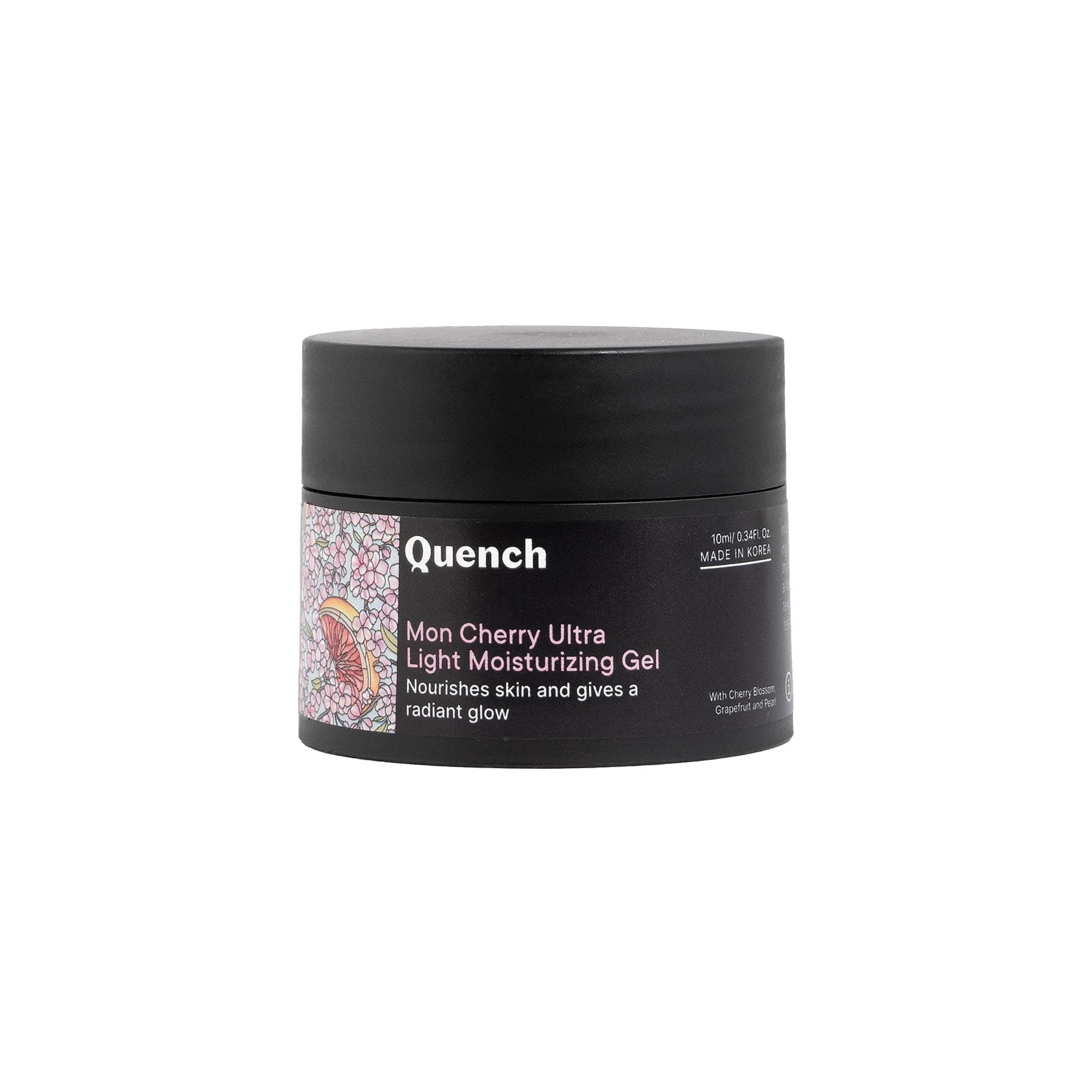 Quench 2% Niacinamide Ultra Light Gel Moisturizer | Instantly Brightens Skin | Water-Like Gel Texture | Non Sticky & Quick Absorbing for Healthy Skin Barrier | Made in Korea (MINI - 10ml)