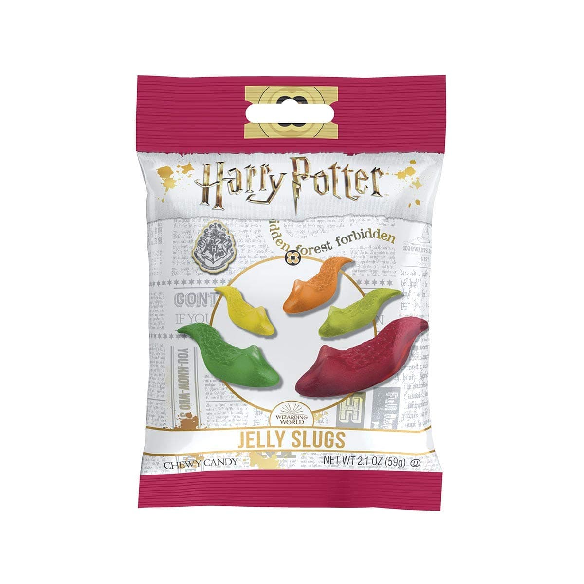Harry Potter Jelly Slugs Gummi Candy Slugs 2.1 oz (Packaging May Vary)