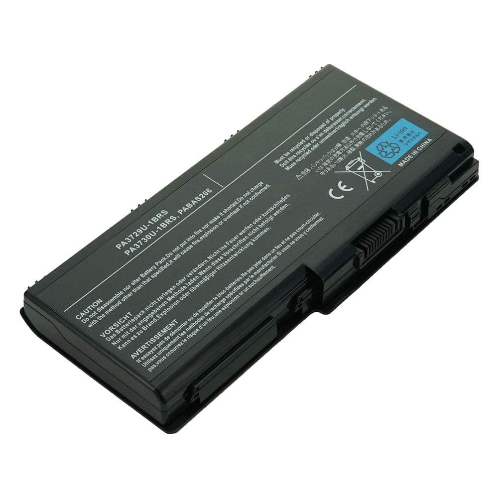BattPit PA3729U-1BRS PA3730U-1BRS PABAS207 Battery Compatible with Toshiba Qosmio X500 X505 Satellite P500 P505 P505D PA3729U-1BAS PA3730U-1BAS [10.8V / 95Wh]