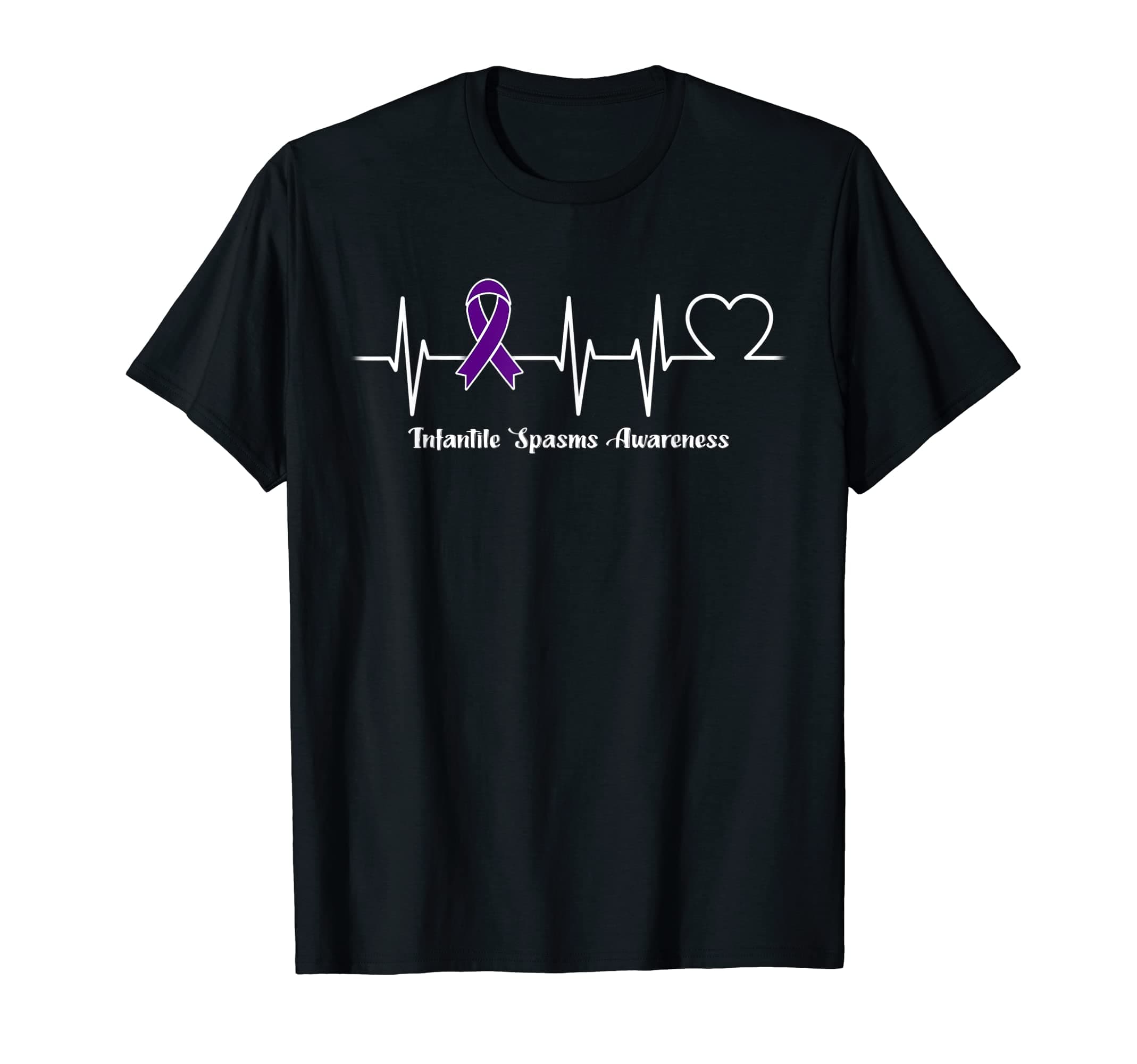 Heartbeat Infantile Spasms Warrior T-Shirt