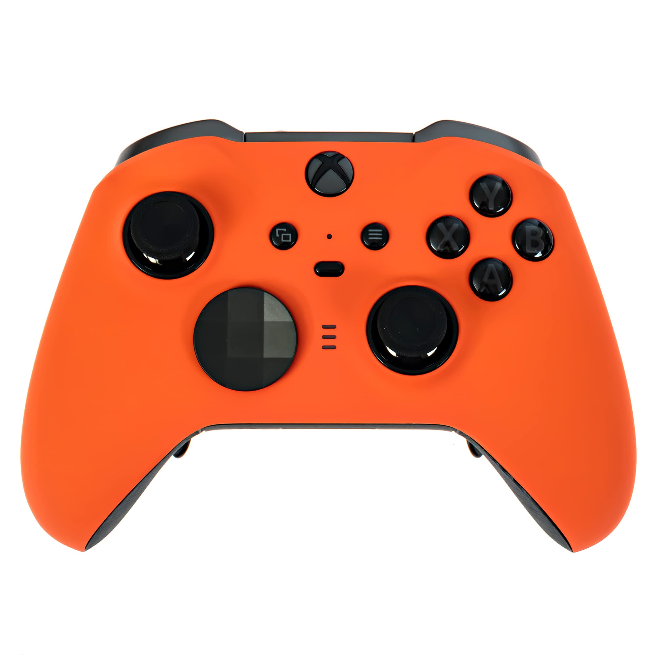 Crazy Controllerz Xbox One Series X S Custom Soft Touch - Soft Touch Feel, Added Grip, Neon Orange Color - Compatible with Xbox One, Series X, Series S