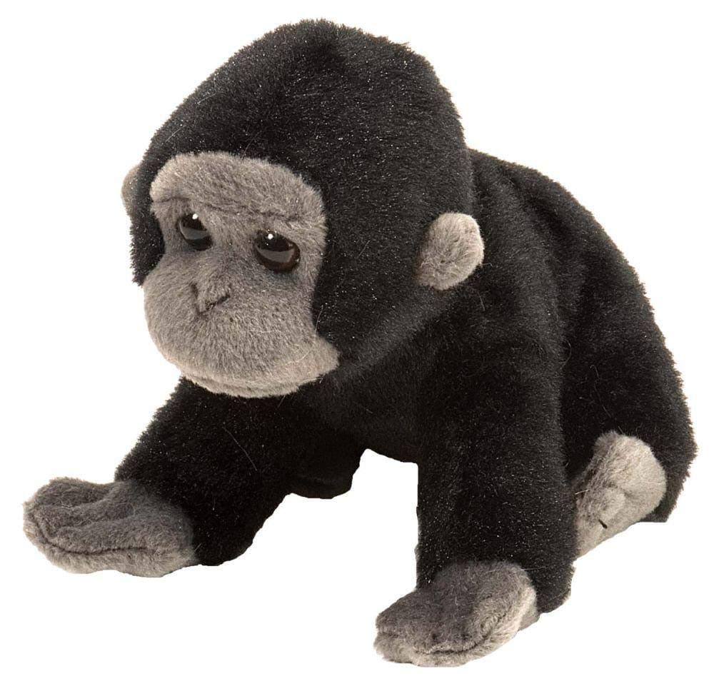 Wild Republic Gorilla Plush, Stuffed Animal, Plush Toy, Gifts for Kids, Pocketkins 5"