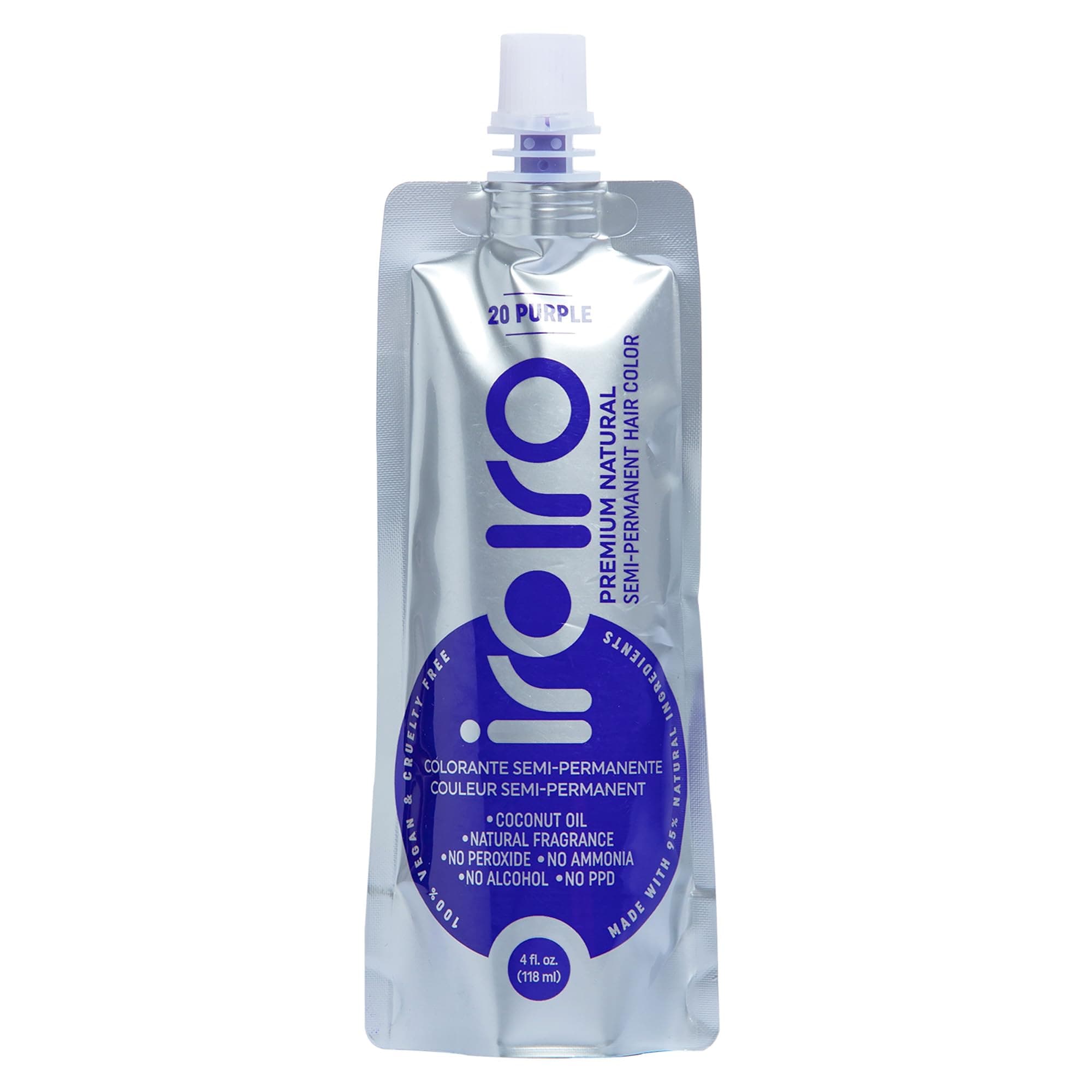 20 Purple Premium Natural Semi Permanent Hair Color