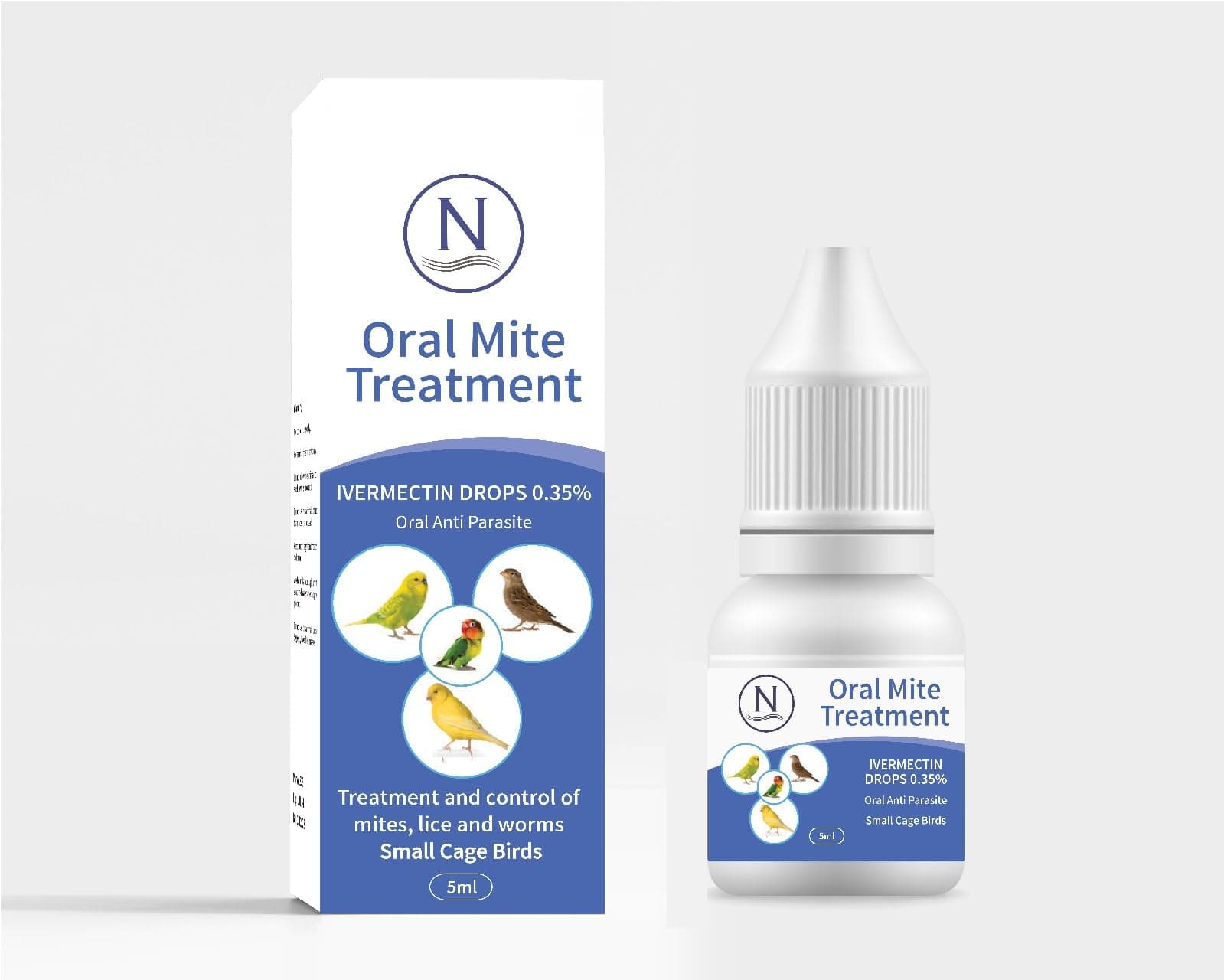 Naqua Ltd Bird Mite Treatments (Small Bird Oral Treatment)