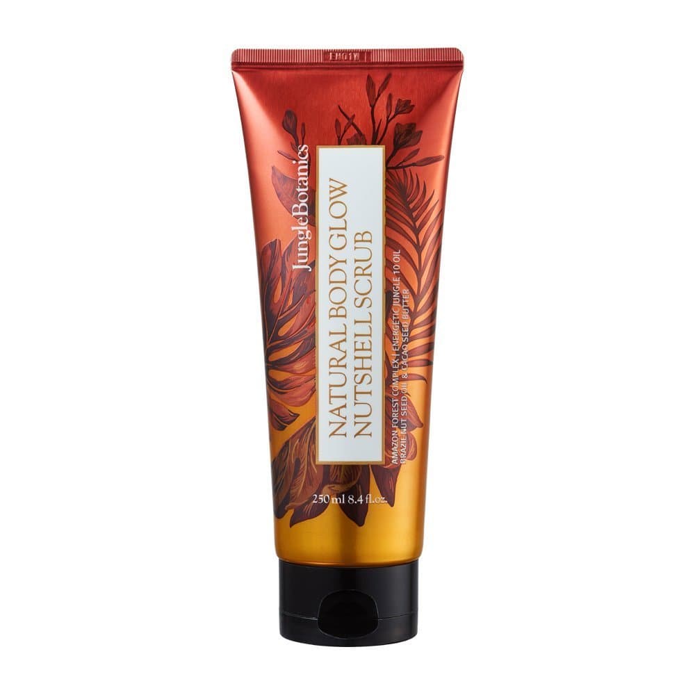 [Jungle Botanics] Natural Body Glow Nutshell Scrub, body scrub, exfoliate, 250ml