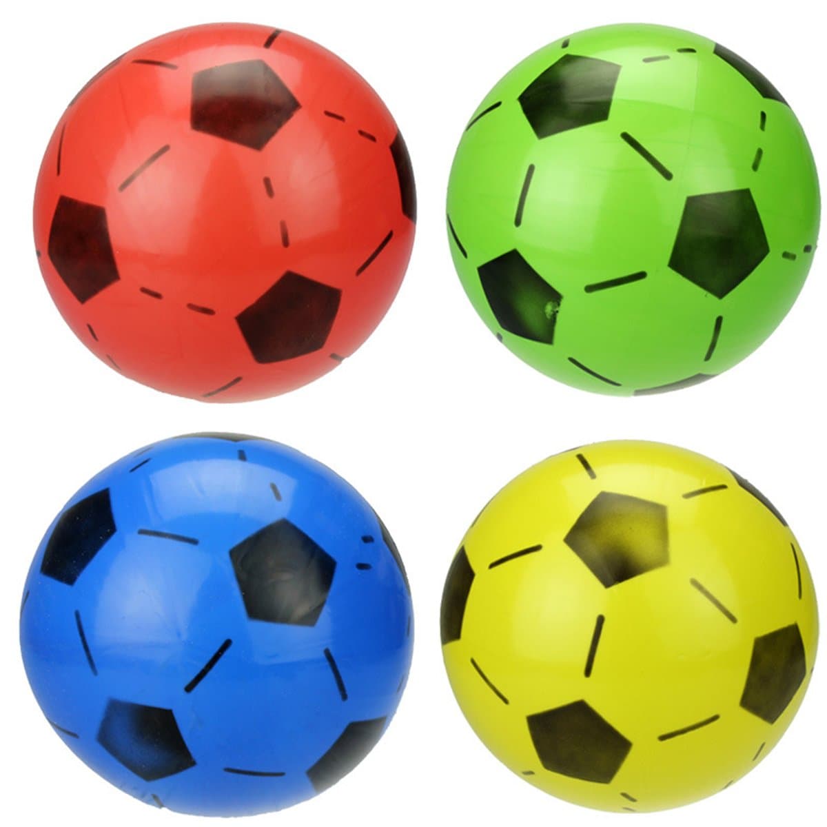 NUOLUX Pack of 6 Mini Football Softball Sports Balls Toy