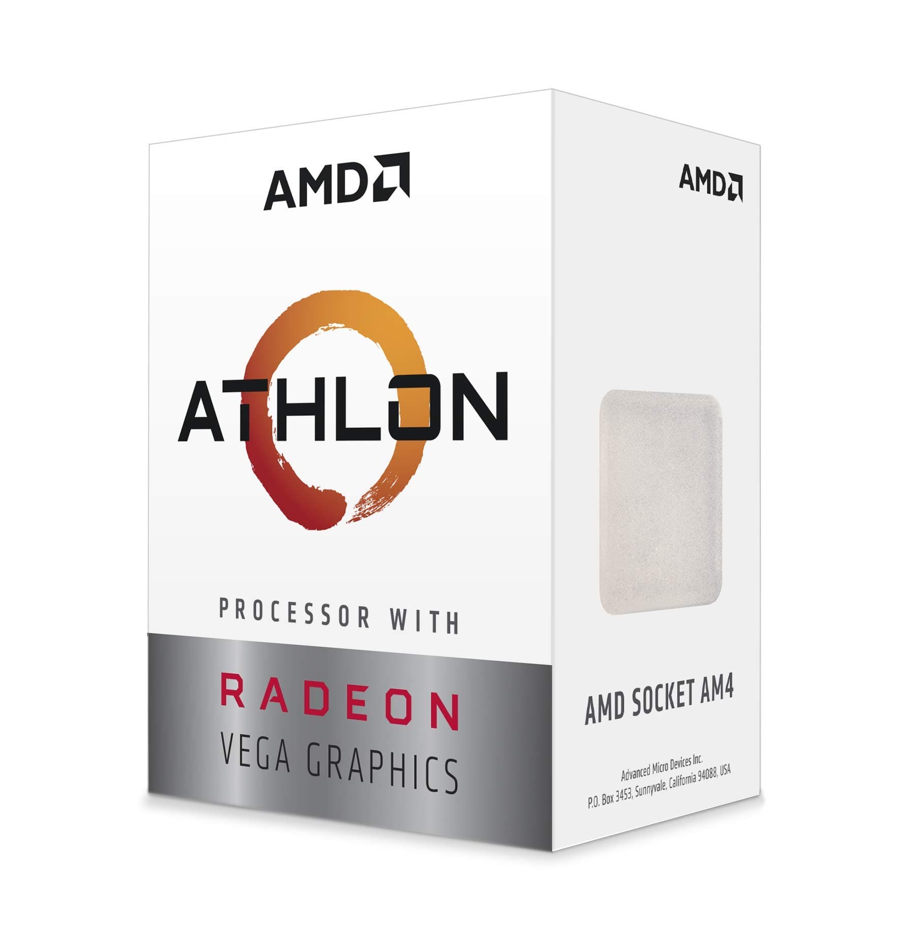 Athlon 3000G 2-Core, 4-Thread Unlocked Desktop Processor with Radeon Graphics