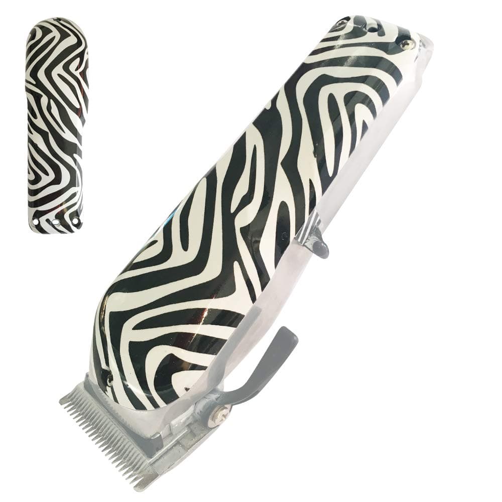 Zebra DIY Back Housing, Zebra Back Cover for Wahl 5-Star Series Cordless Senior Clipper #8504 (Zebra)