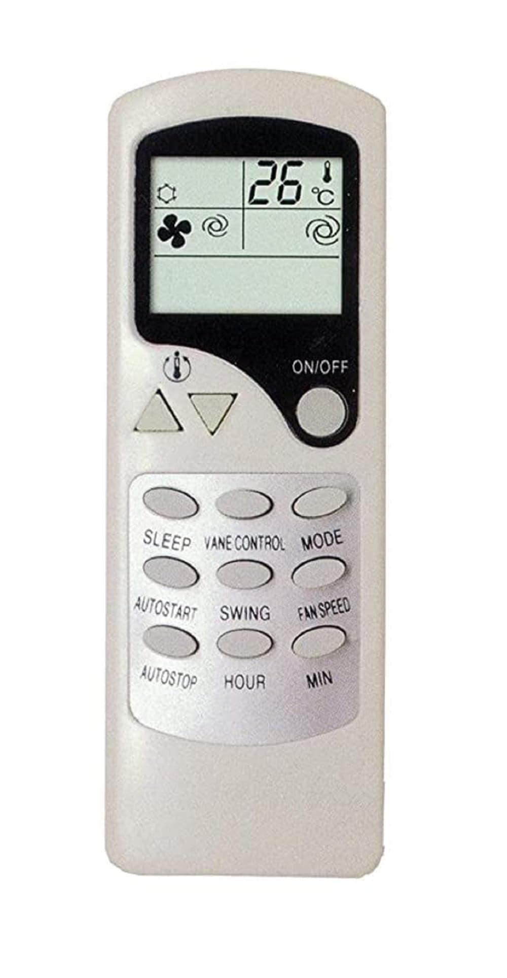 VMPS 5 Years Warraty ZC/LW-01 AC Remote Compatible for Carrier Videocon AC Remote with Mode Min Button