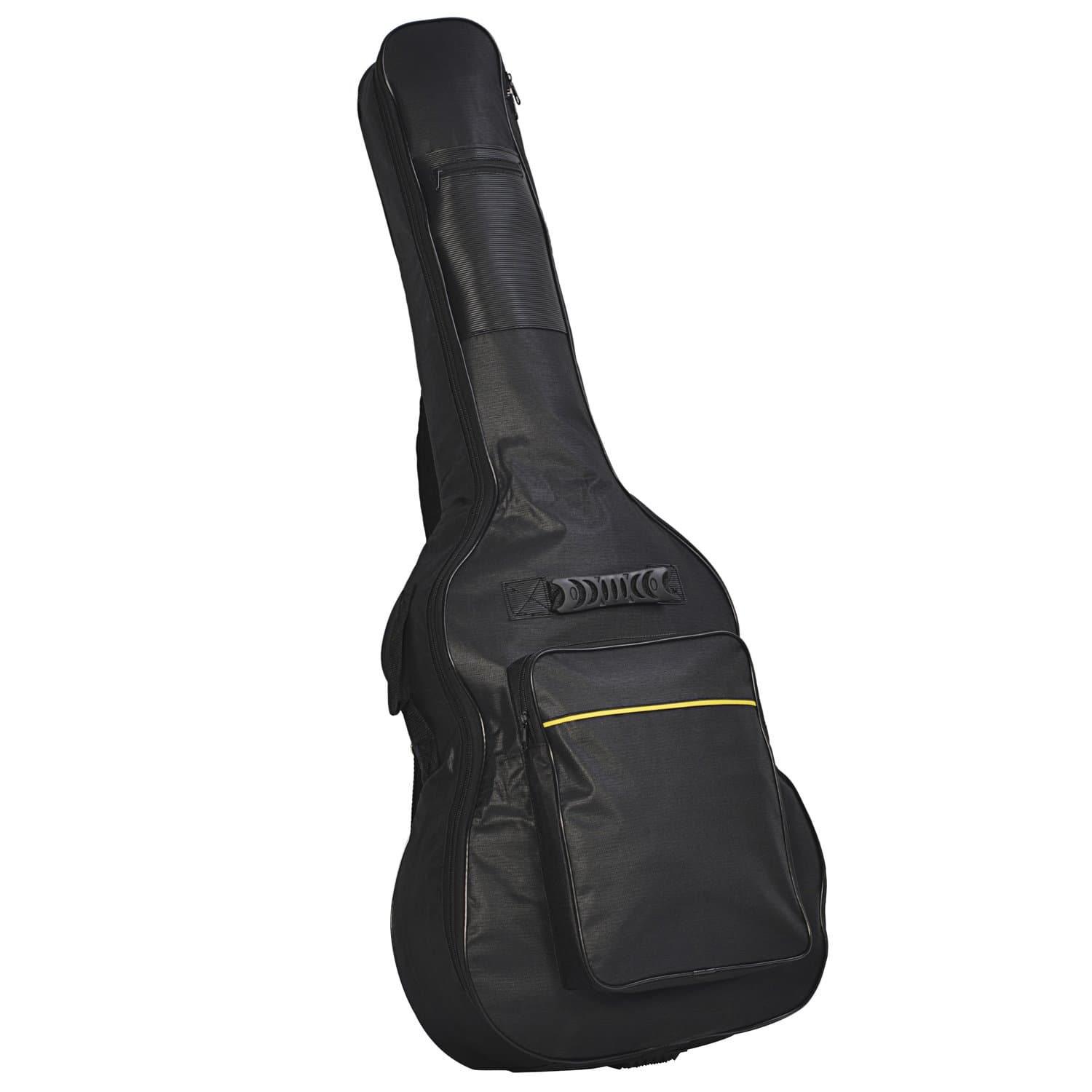41 Inch Acoustic Guitar Gig Bag Backpack Double Straps Padded Guitar Soft Case Cover Black (Black 2)