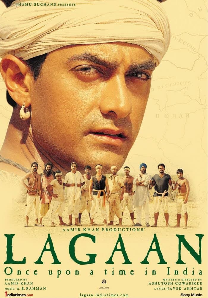 Tallenge - Lagaan - Bollywood Cult Aamir Khan Classic Hindi Movie Poster - Small Poster(Paper,12x17 inches, Multicolour)