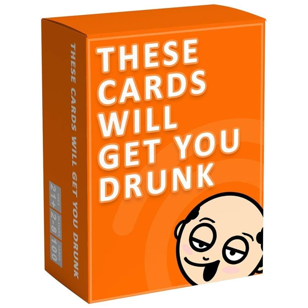 Limos These Cards Will Get You Drunk Adult Drinking Card Game, Orange