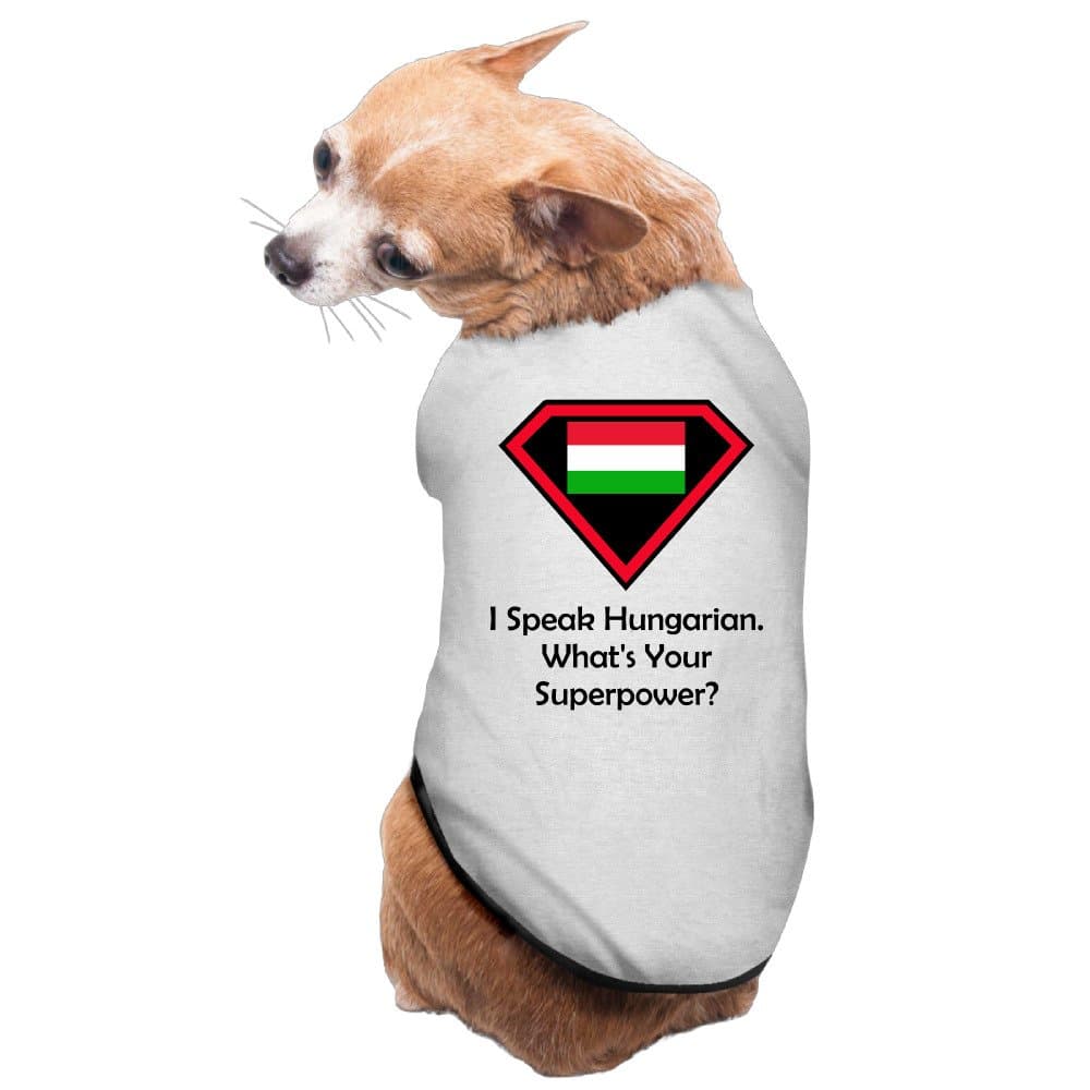 Dog Apparel Cute Language Hungarian Boutique