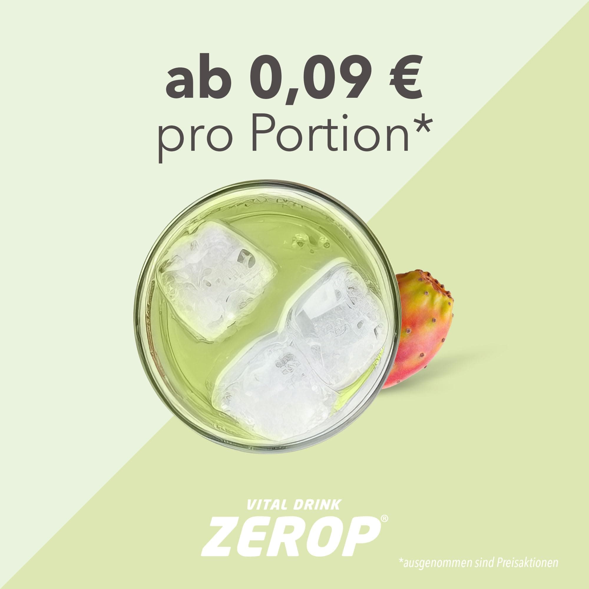 Best Body Nutrition Vital Drink ZEROP® - Prickly Pear, Sugar-Free Beverage Concentrate, 1:80 Makes 80 Litres of Ready-To-Drink, 1000 ml