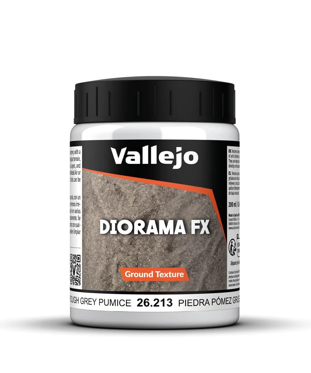Vallejo Diorama FX Acrylic Paint, 200 ml for Realistic Terrain Effects, Simulates Ground, Snow, Water, and Mud Textures for Model Making