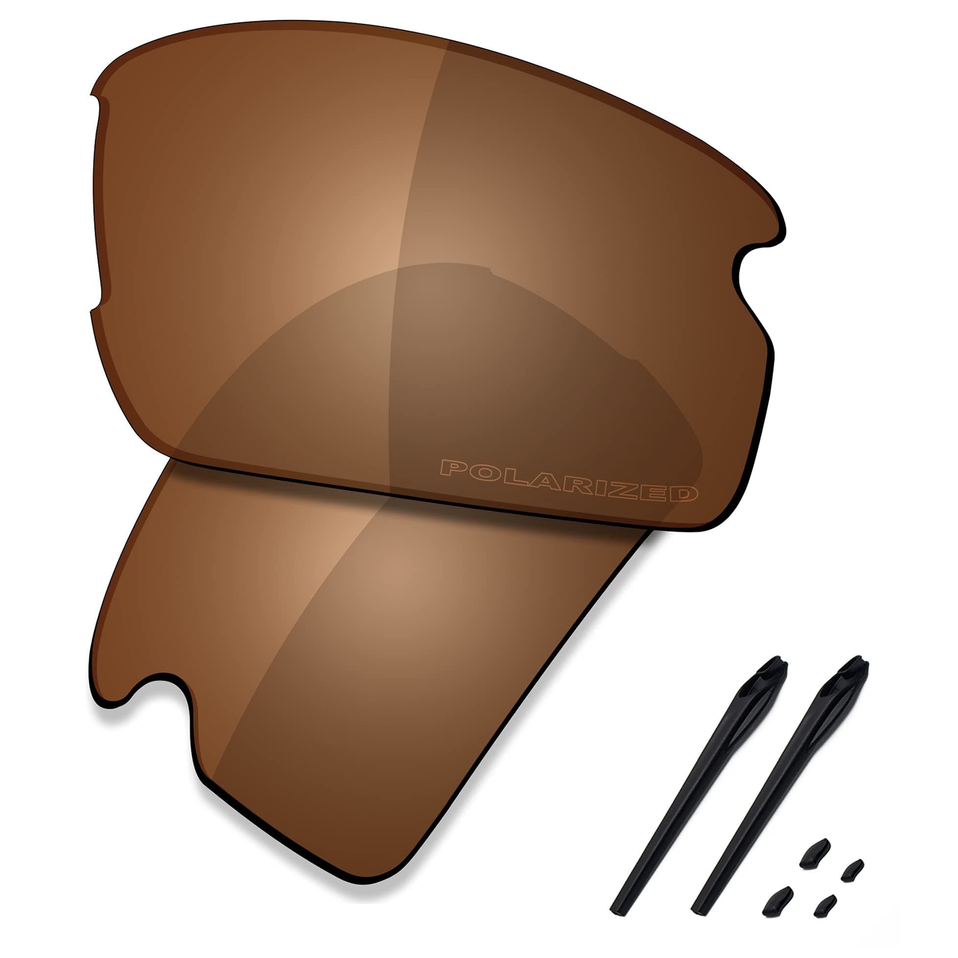 Premium Replacement Lenses & Rubber Kits for Oakley Flak 2.0 OO9295 | UV400 Protection, Anti-Scratch, Precise Fit