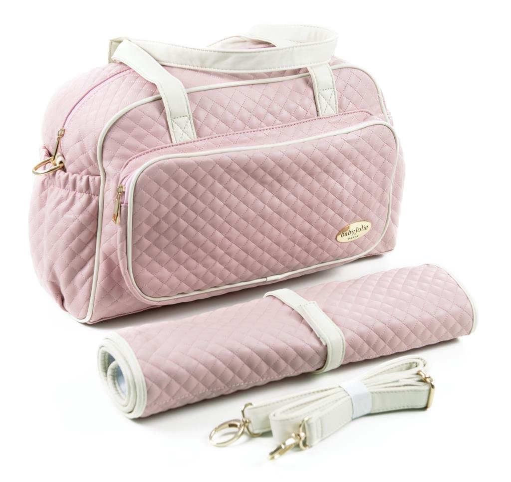 Baby Jolie Diaper Bag Le Bebezon Light Pink