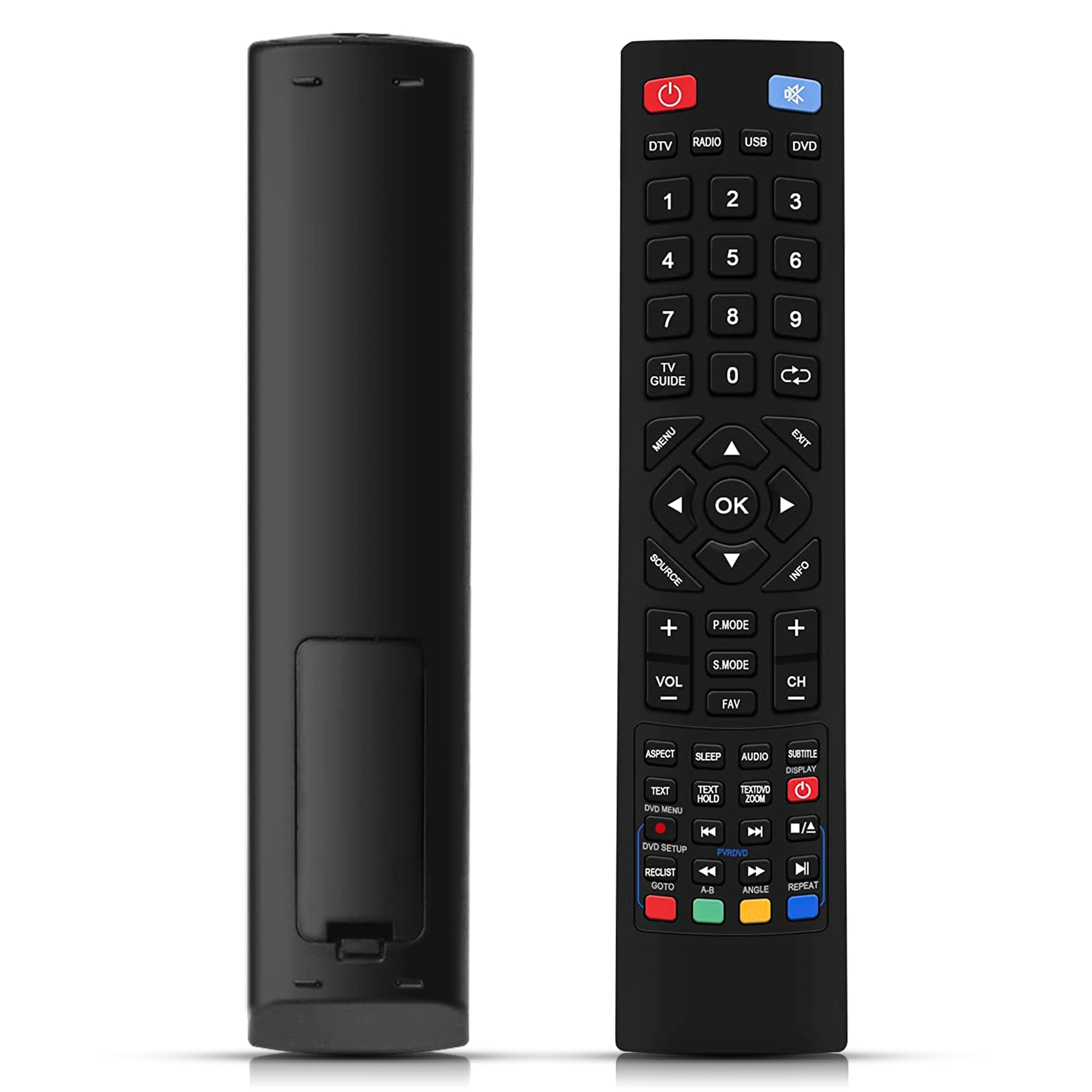 Technika Tv Remote Control Replacement, Universal Tv Remote Technika Work With All Technika Alba Lcd Led 3D 4K Hd Uhd Pvr Tvs, Technika Remote Control No Setup Required For This Universal Remote Tv