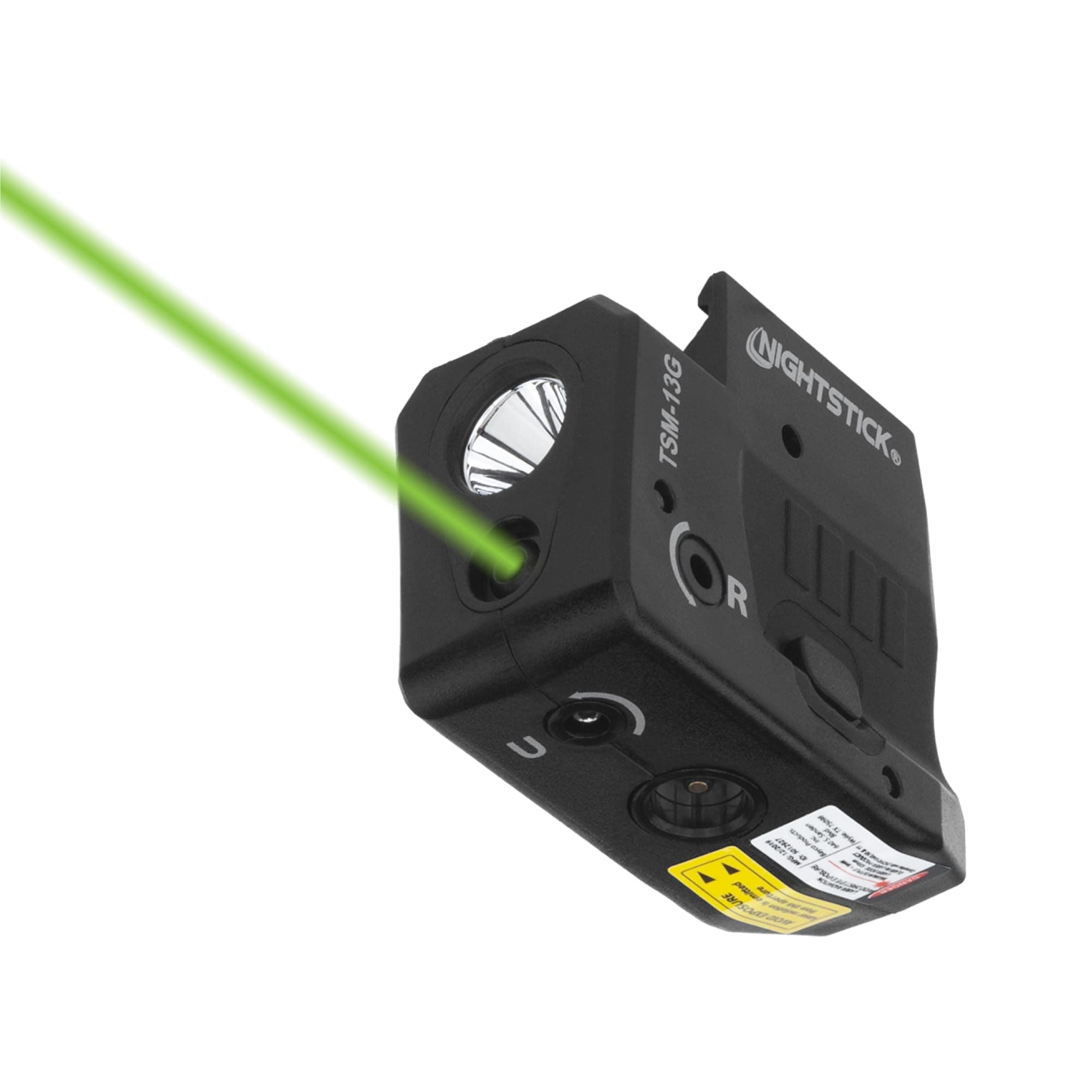 TSM-13G 150-Lumen Rechargeable Tactical Light w/Green Laser Sight -IP-X4 Water-Resistant Handgun Lights for Sig Sauer P365, 365XL & 365SAS