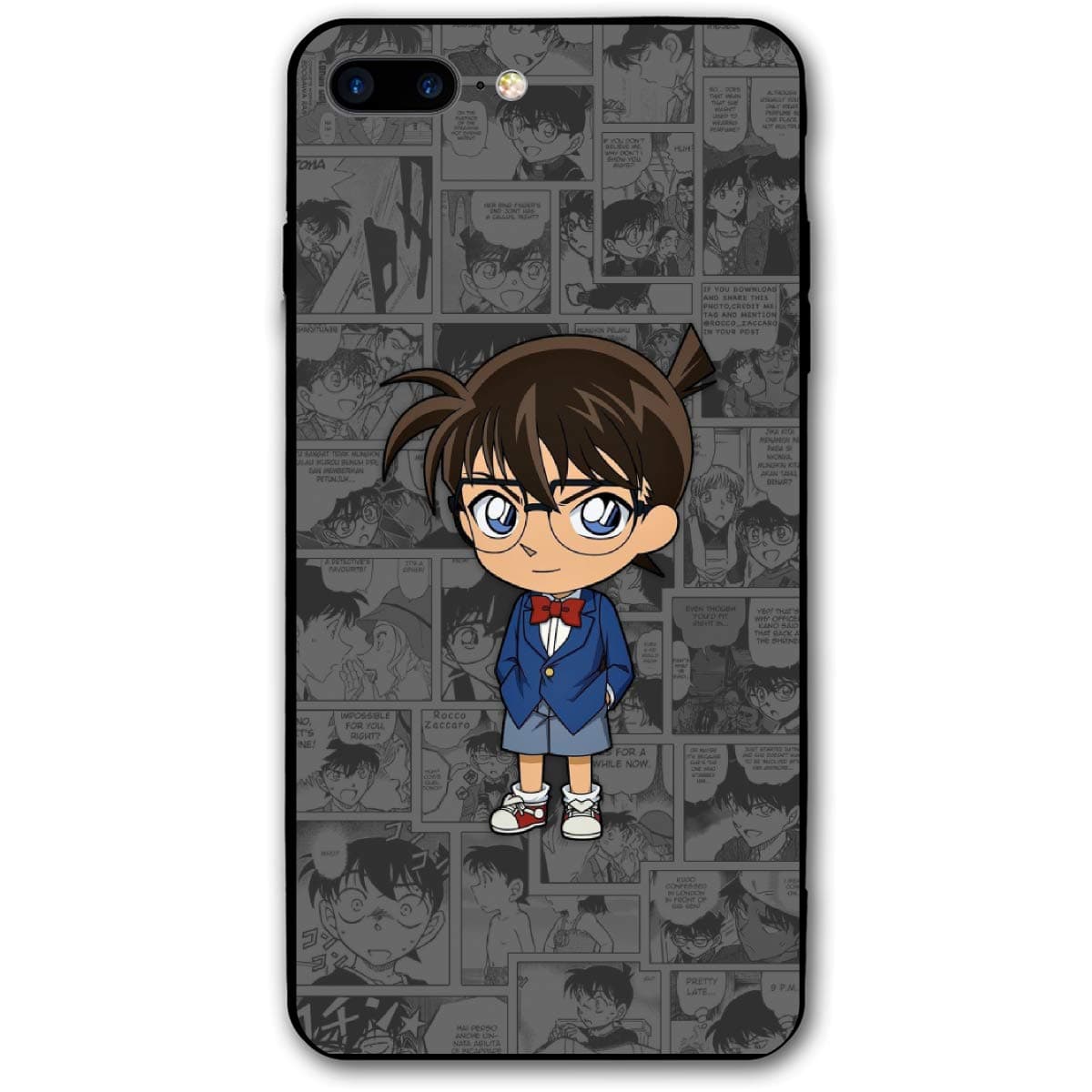 iPhone 7 Plus Case 8 Plus Case 5.5",Japanese Anime Case Plastic Soft Cover for iPhone 7 Plus/8 Plus (Detective-Conan)