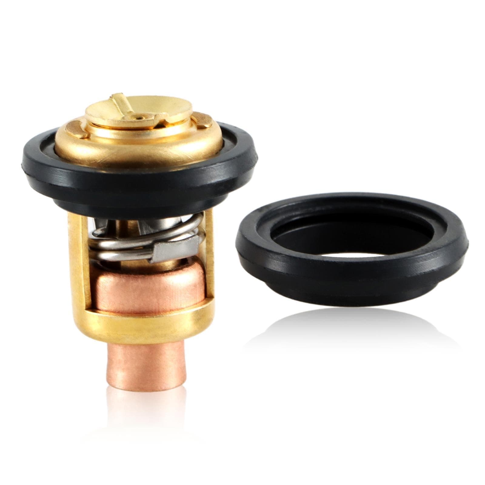 Thermostat with Gasket Compatible with Johnson Evinrude 5-235 HP Outboard Motors Replace#: 5005440 8330720 777260