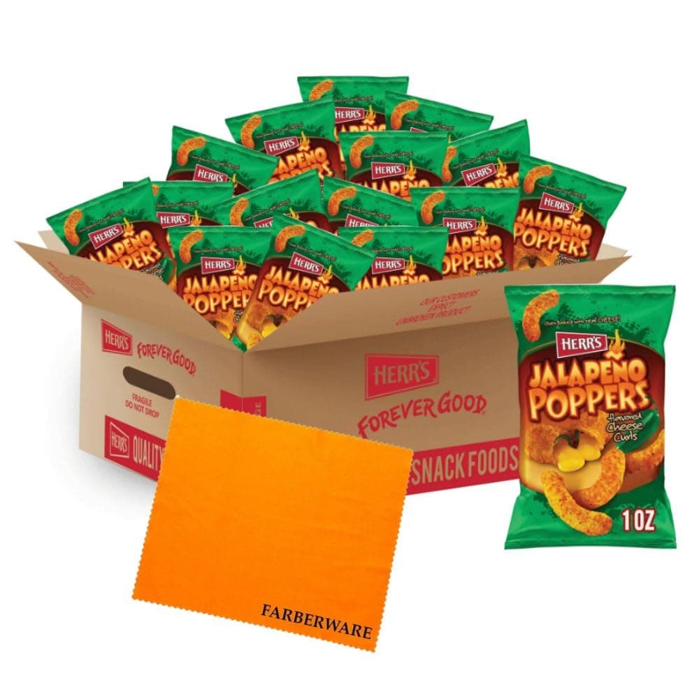 [CAMEO] - HERR'S Jalapeno Poppers, 1 Oz Bag - (42 Pack)