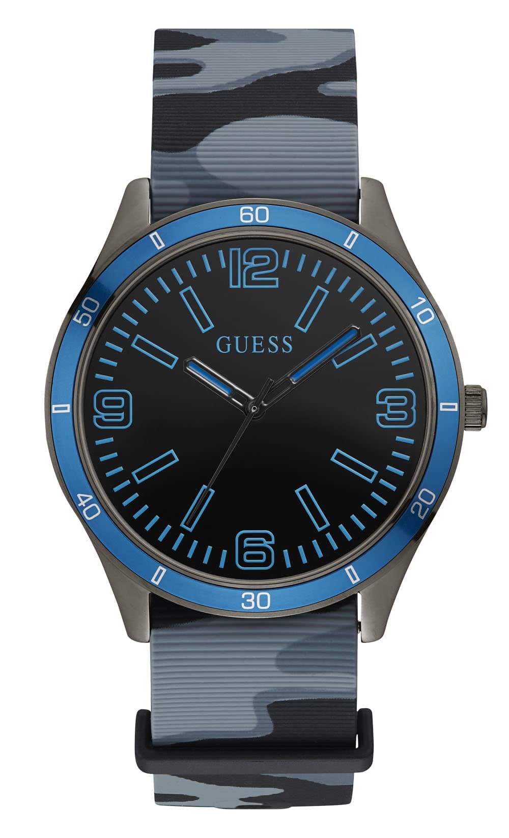 GUESS Mens White/Color Analog Watch - W1163G1